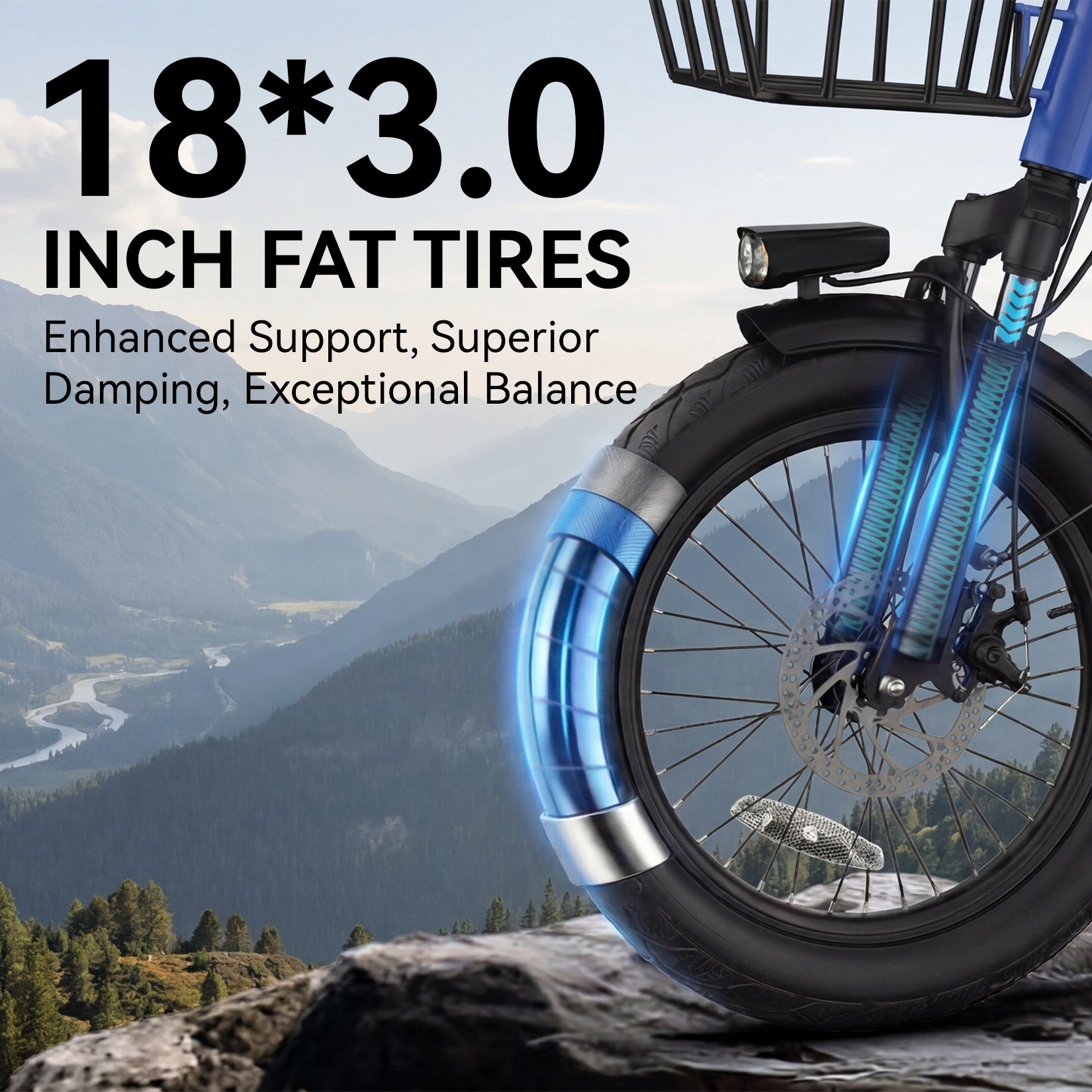 VIVI FatGo1 Electric Trike Folding Commuter Electric Tricycle SGS Certified to UL2849