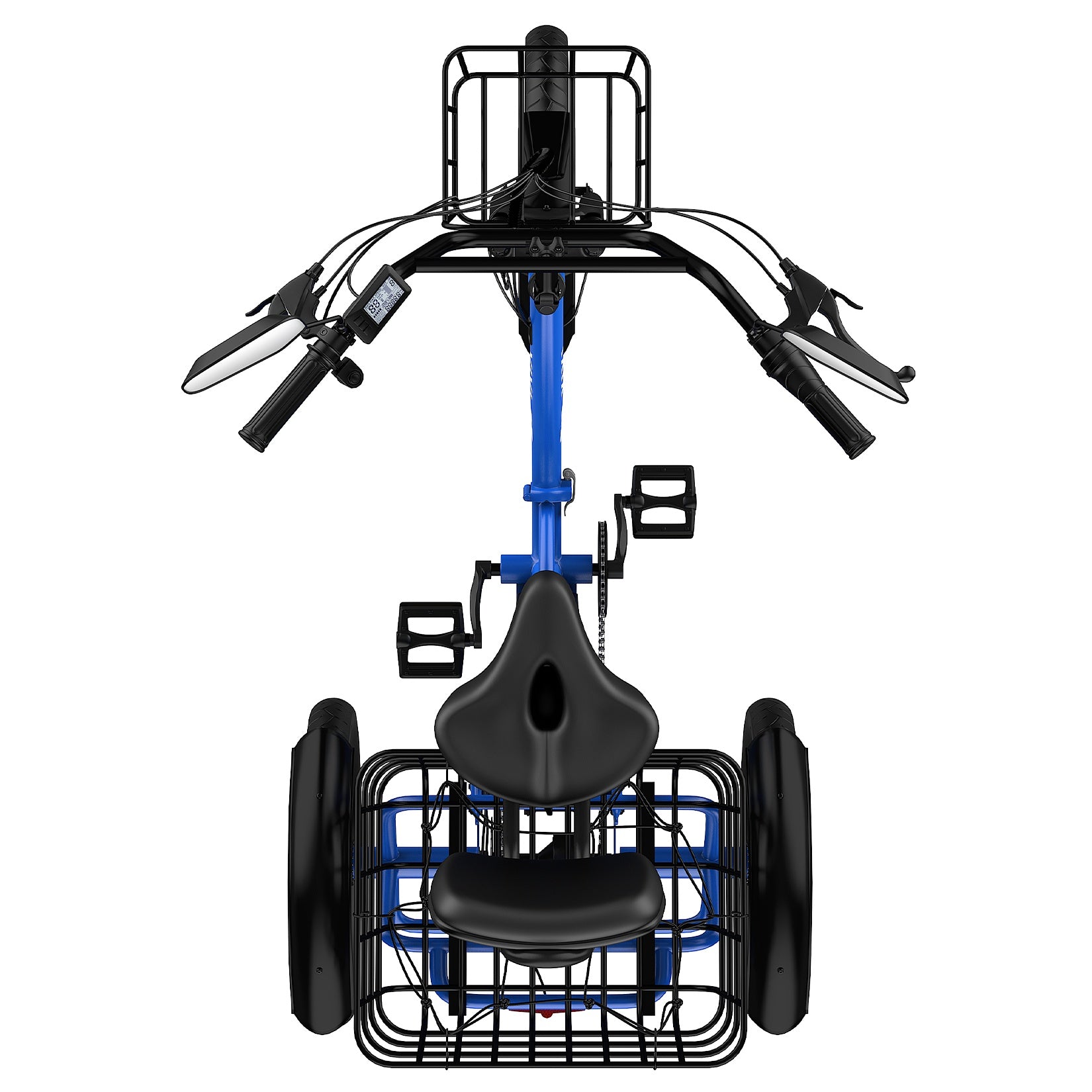 VIVI FatGo1 Electric Trike Folding Commuter Electric Tricycle SGS Certified to UL2849