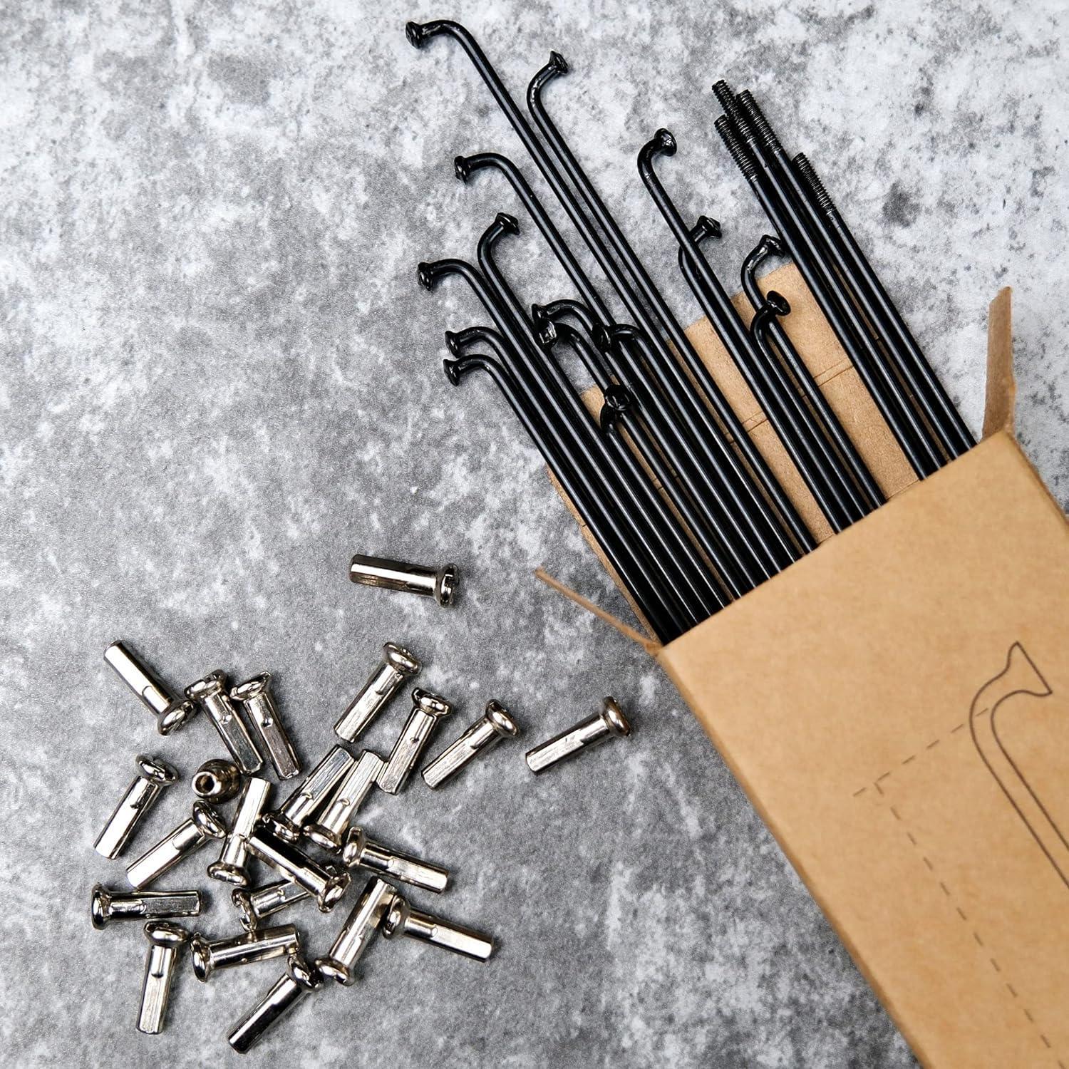 VIVI Bike 26 Inch Bike Spokes with Nipples