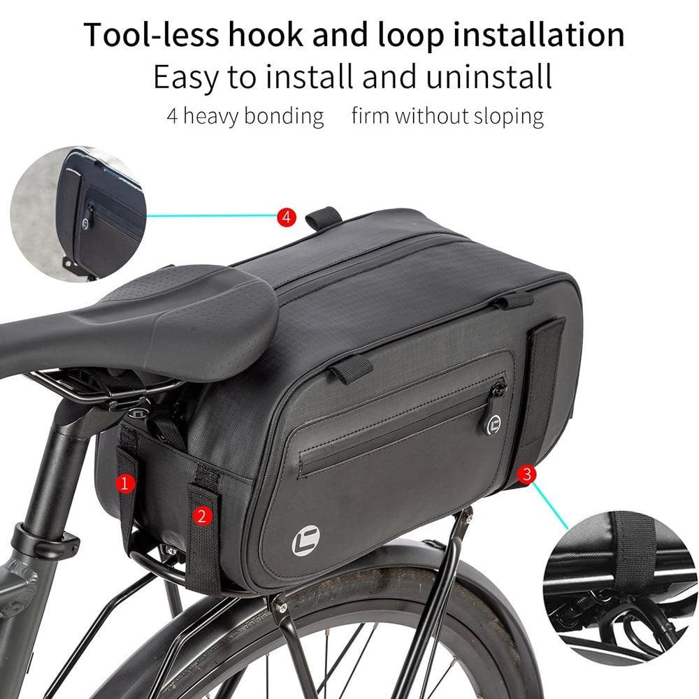 VIVI Bike Rear Rack Bag Bicycle Panniers Saddle Bag