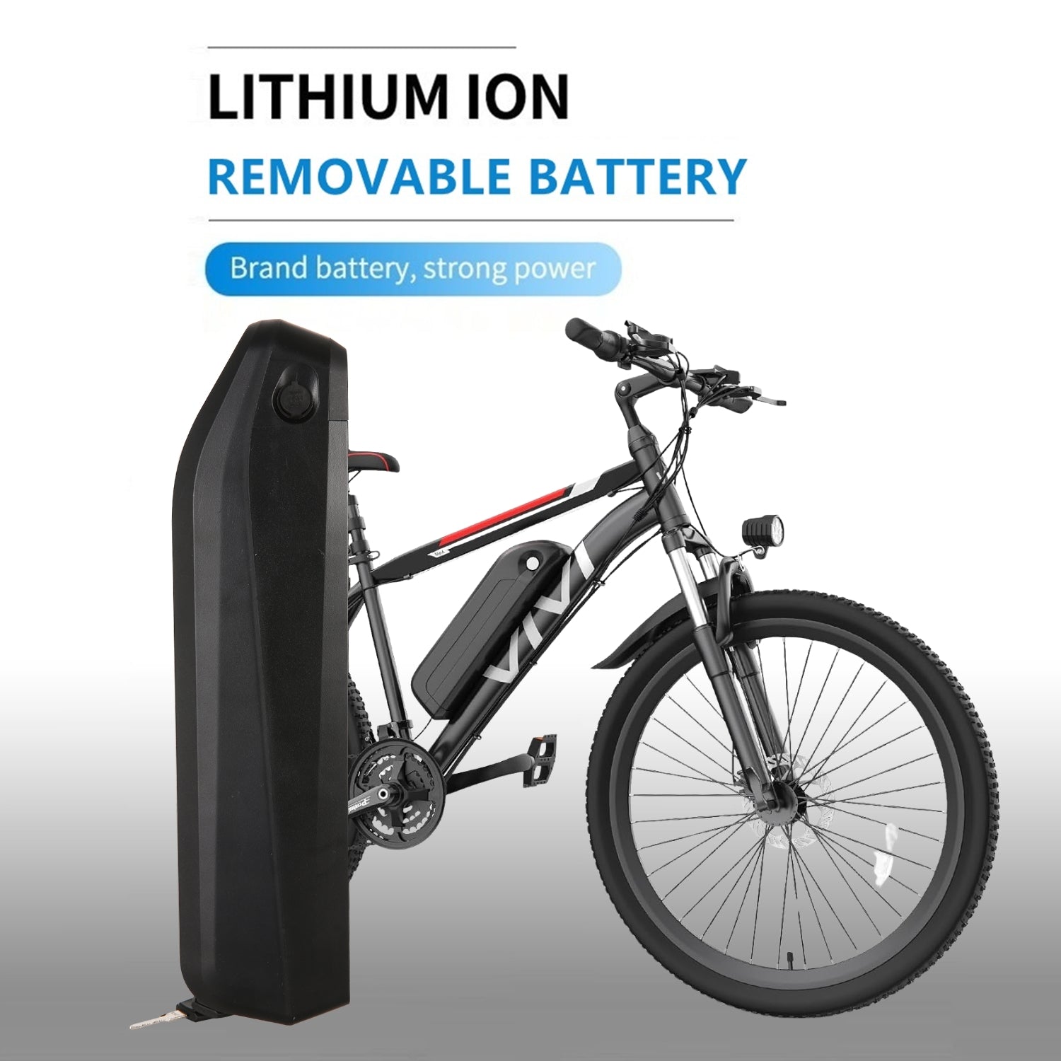 VIVI Electric Bike Battery For M026SHUL Ebike