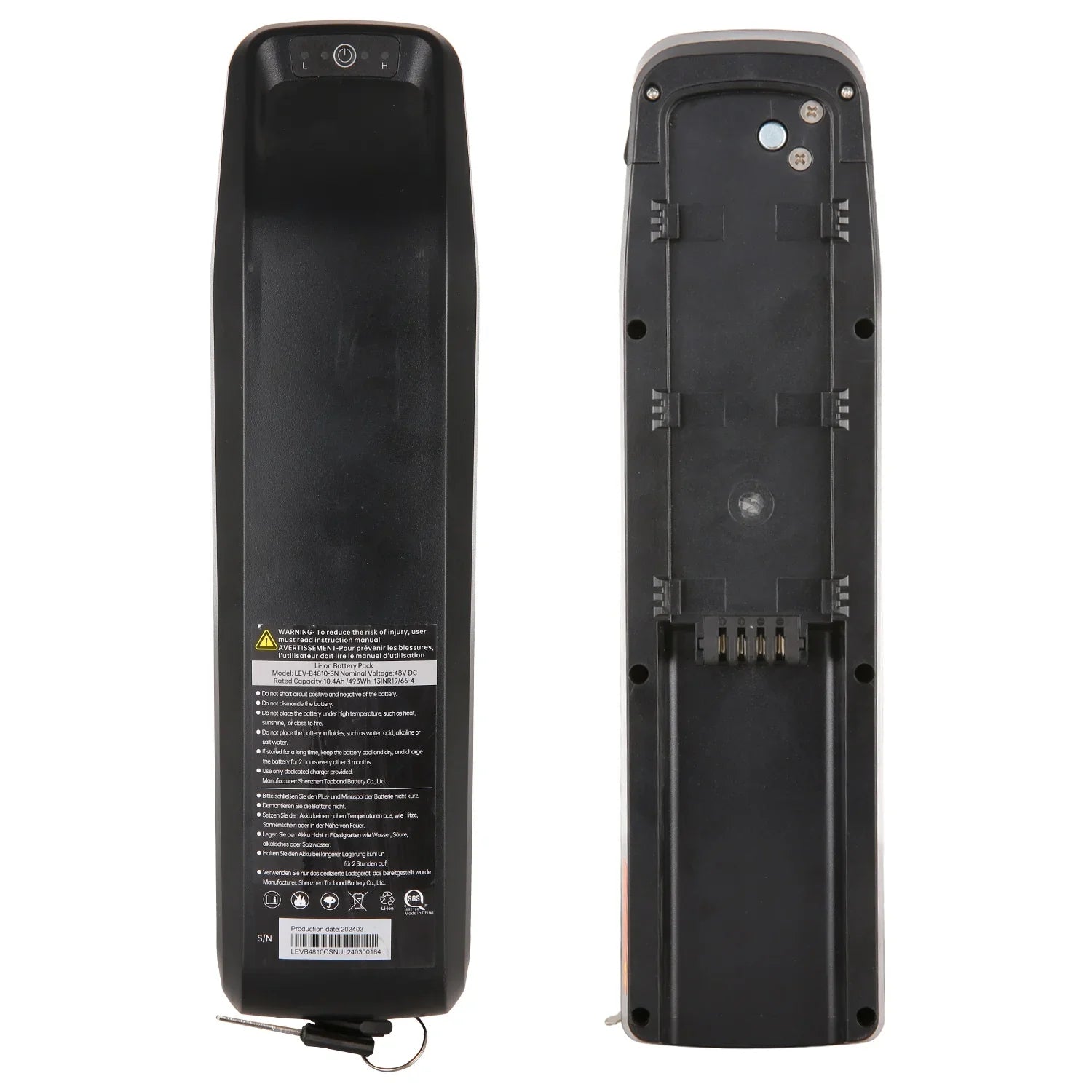 VIVI Electric Bike Battery For T01 Ebike