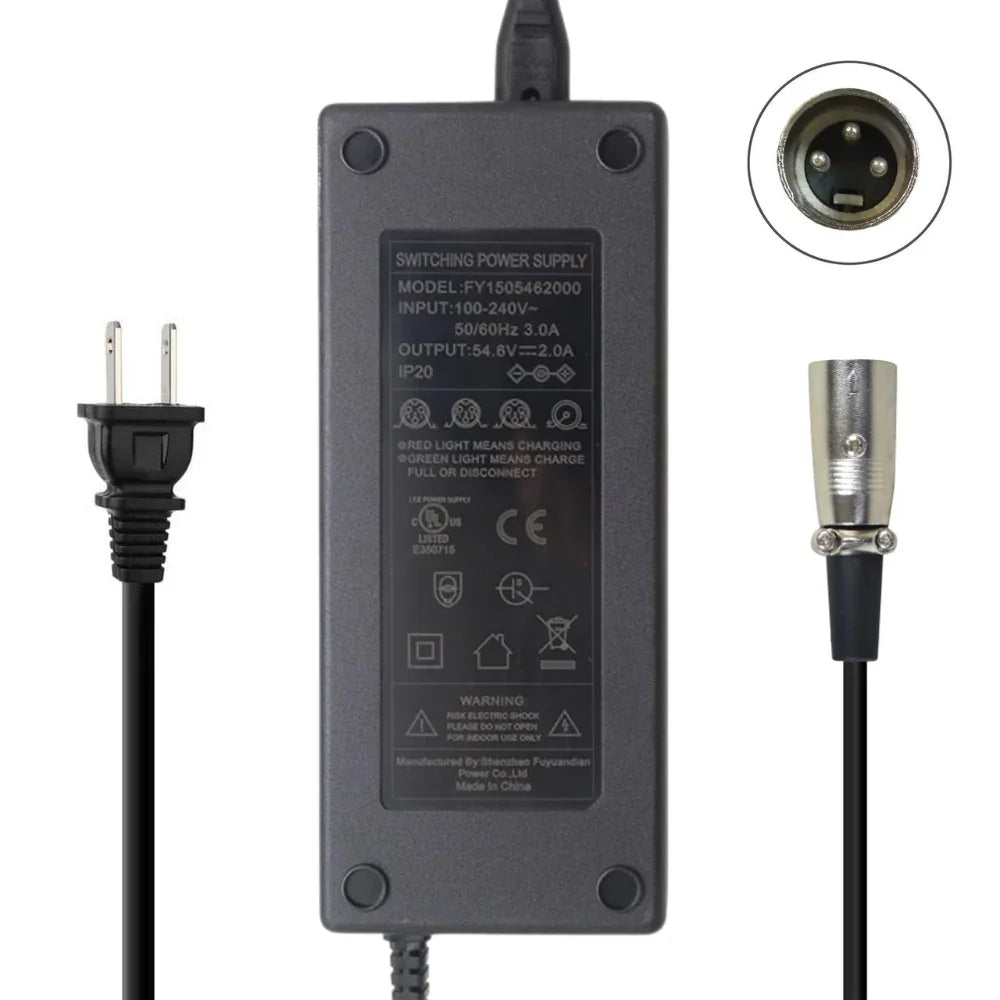 VIVI Electric Bike Chargers for 48V Battery