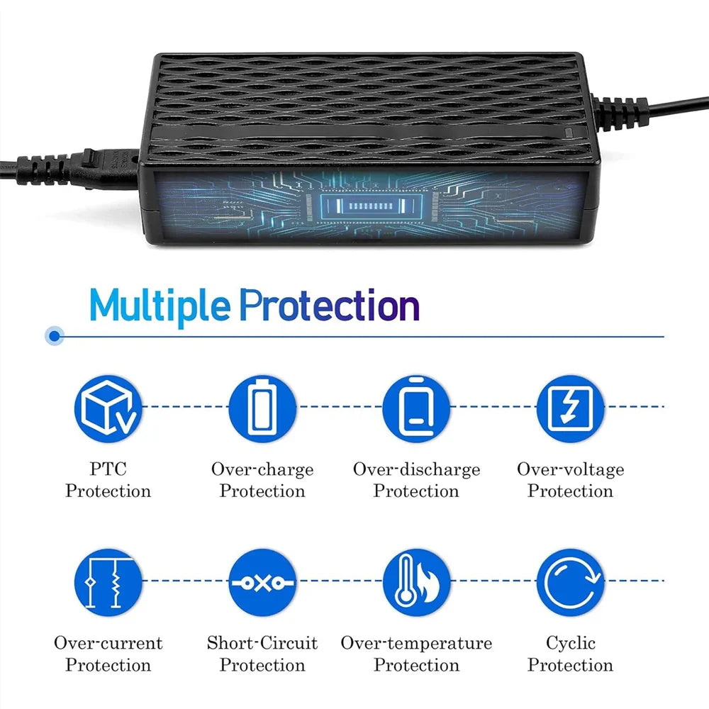 VIVI Electric Bike Chargers for 48V Battery