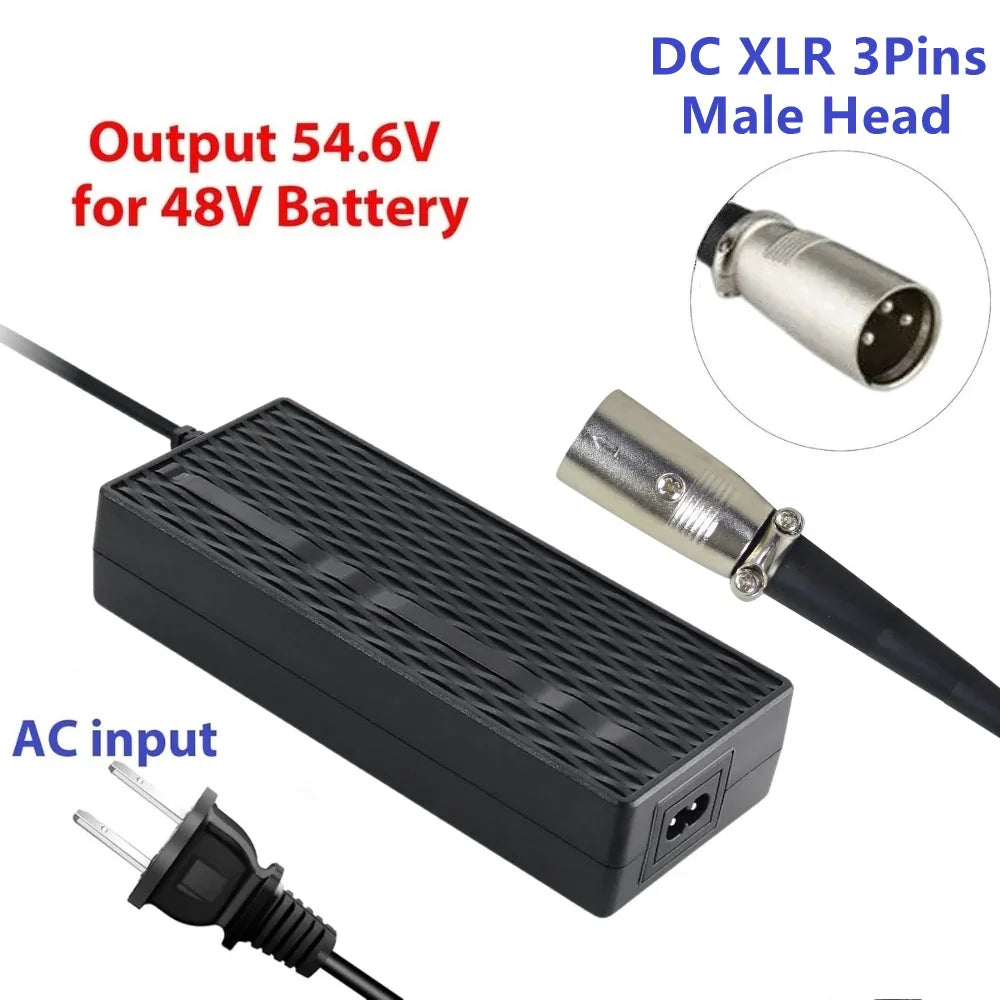 VIVI Electric Bike Chargers for 48V Battery