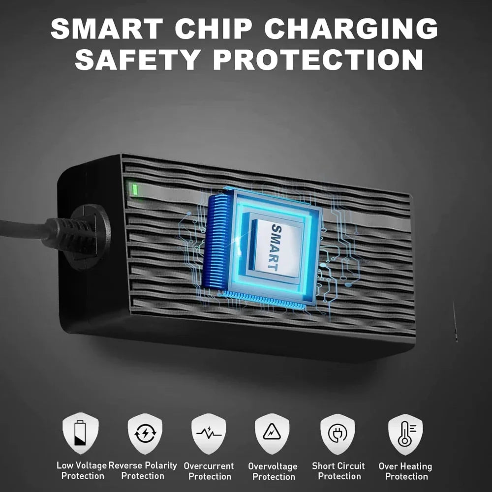 VIVI Electric Bike Chargers for 48V Battery