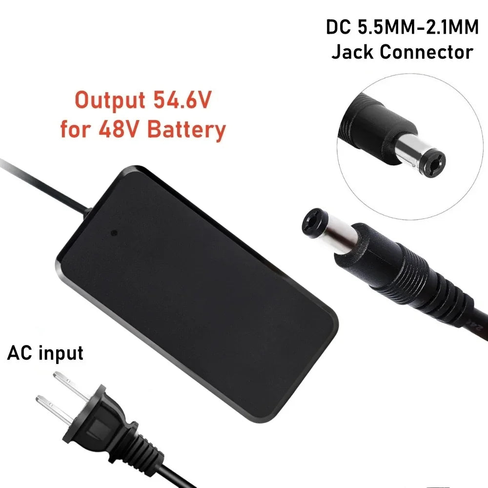 VIVI Electric Bike Chargers for 48V Battery