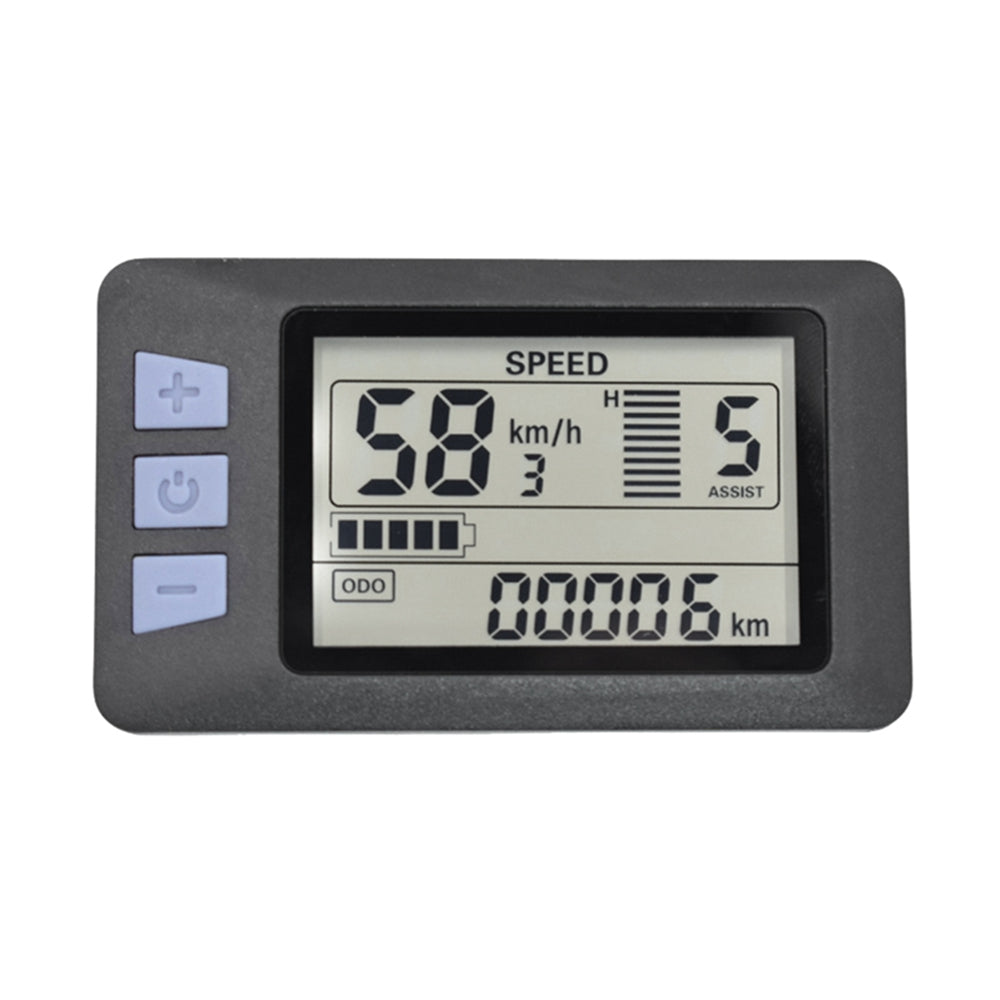 VIVI Electric Bike Computer 48V P3H LCD Display Meters