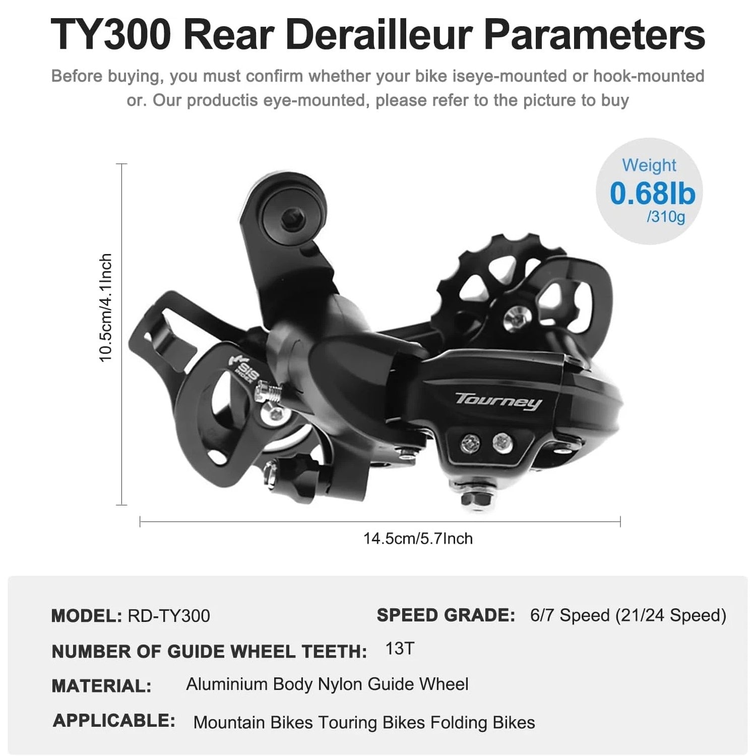 VIVI Electric Bike Derailleur Rear Derailleurs