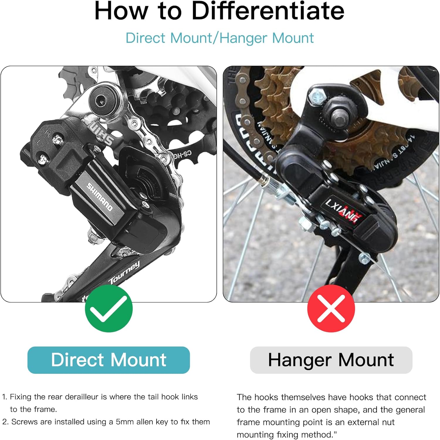 VIVI Electric Bike Derailleur Rear Derailleurs