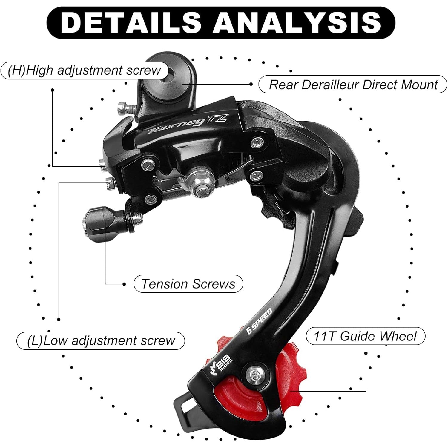 VIVI Electric Bike Derailleur Rear Derailleurs