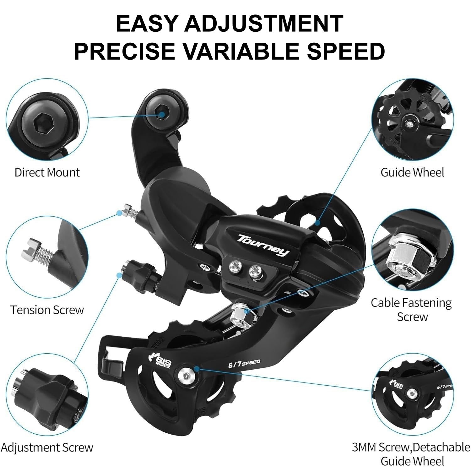 VIVI Electric Bike Derailleur Rear Derailleurs
