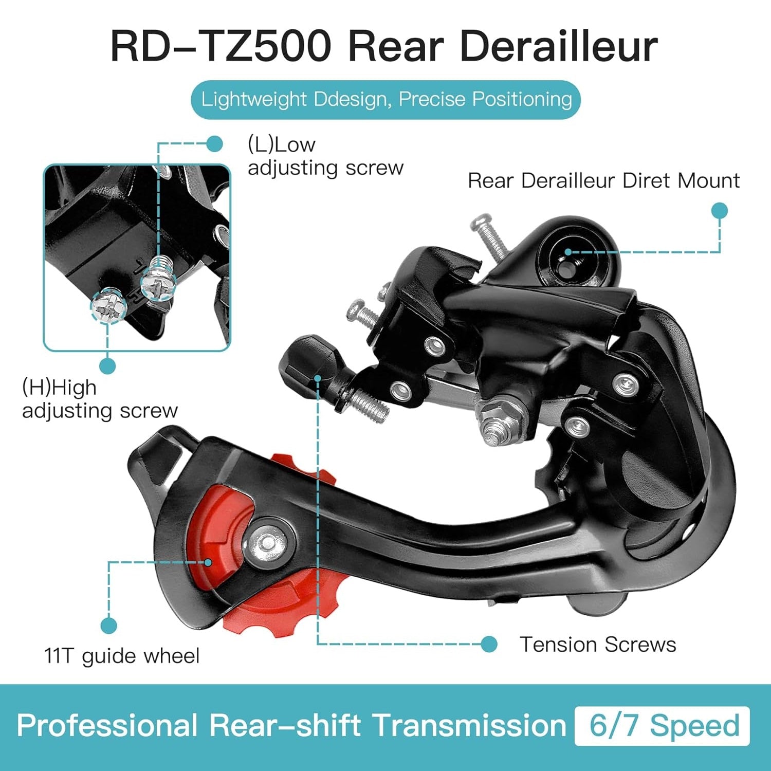 VIVI Electric Bike Derailleur Rear Derailleurs