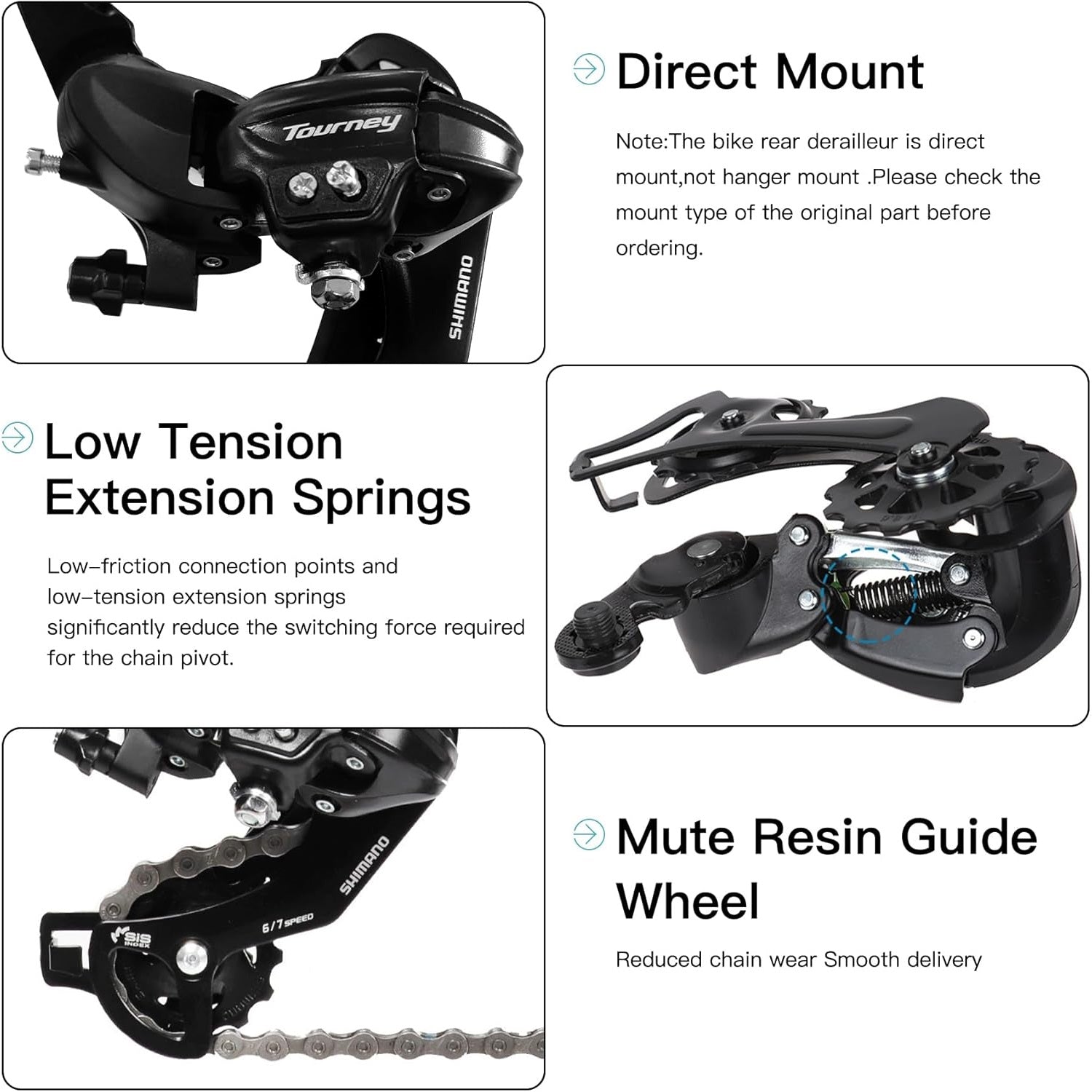 VIVI Electric Bike Derailleur Rear Derailleurs