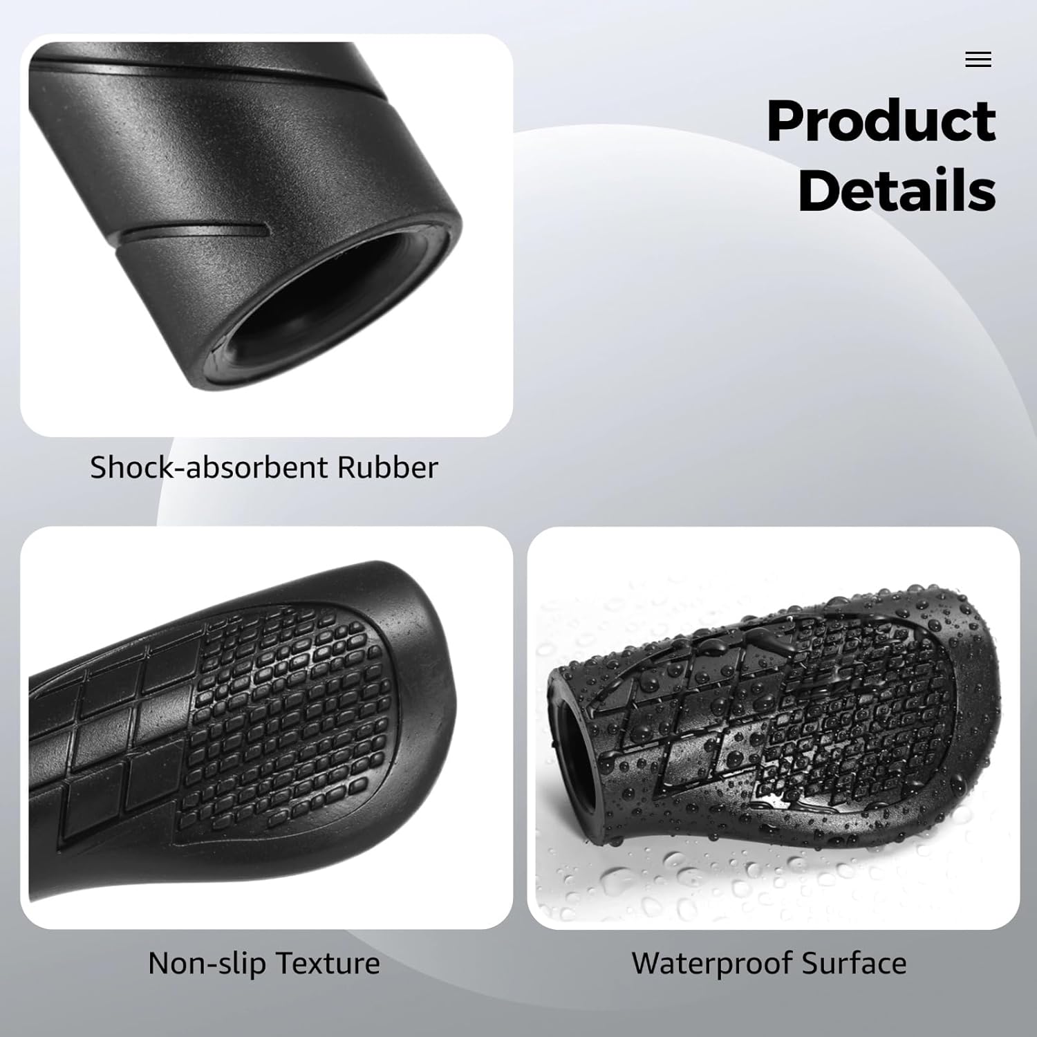 VIVI Electric Bike Handlebar Grips