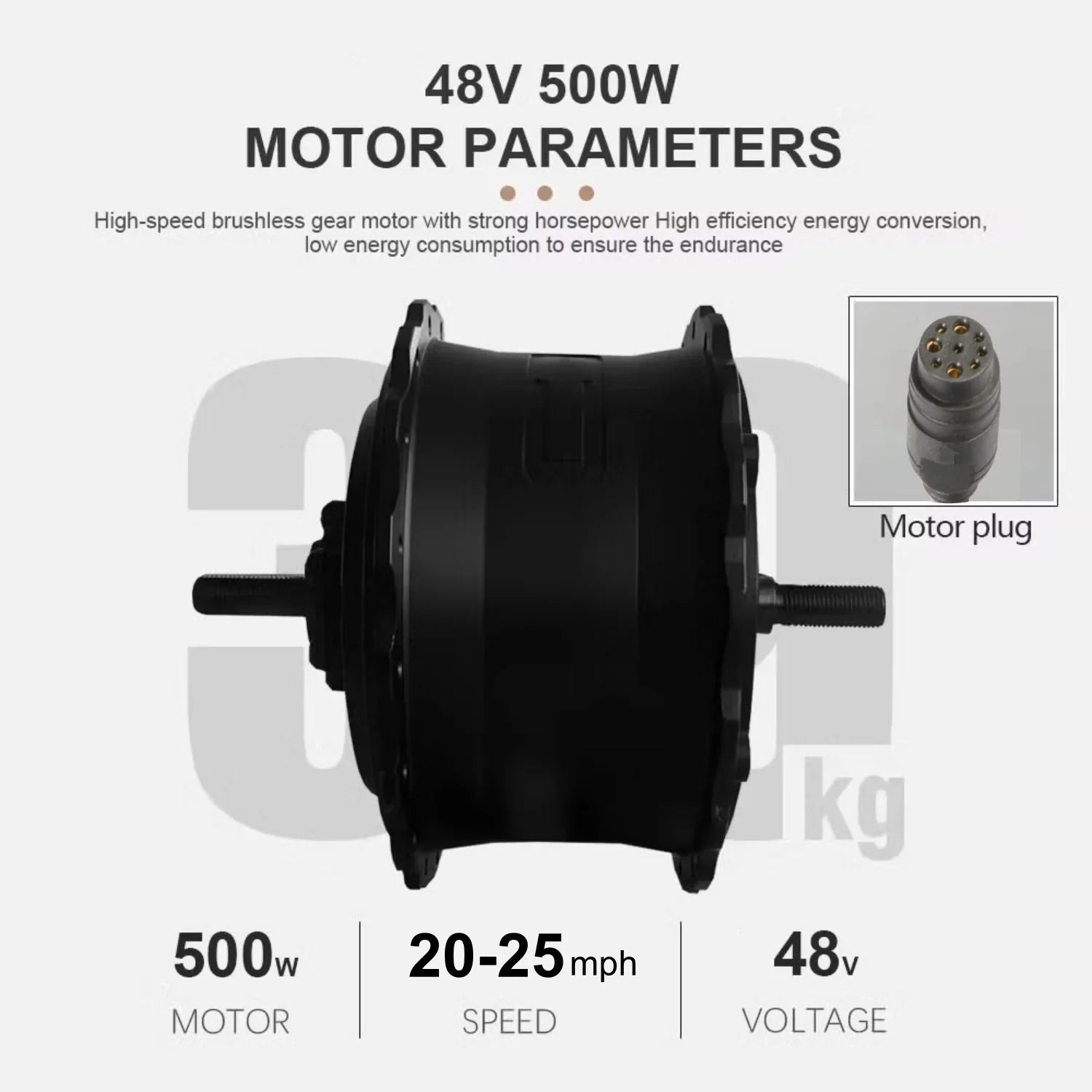 VIVI Electric Bike Motor Rear Brushless Hub Motors