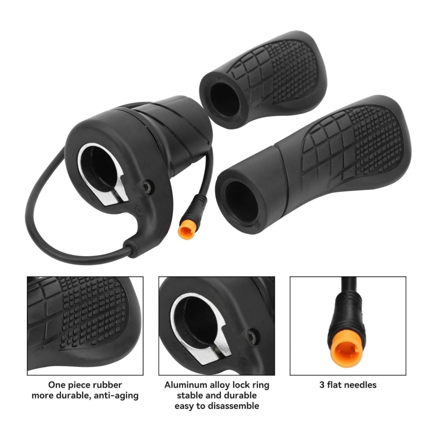 VIVI Electric Bike Twist Throttle Grip Set