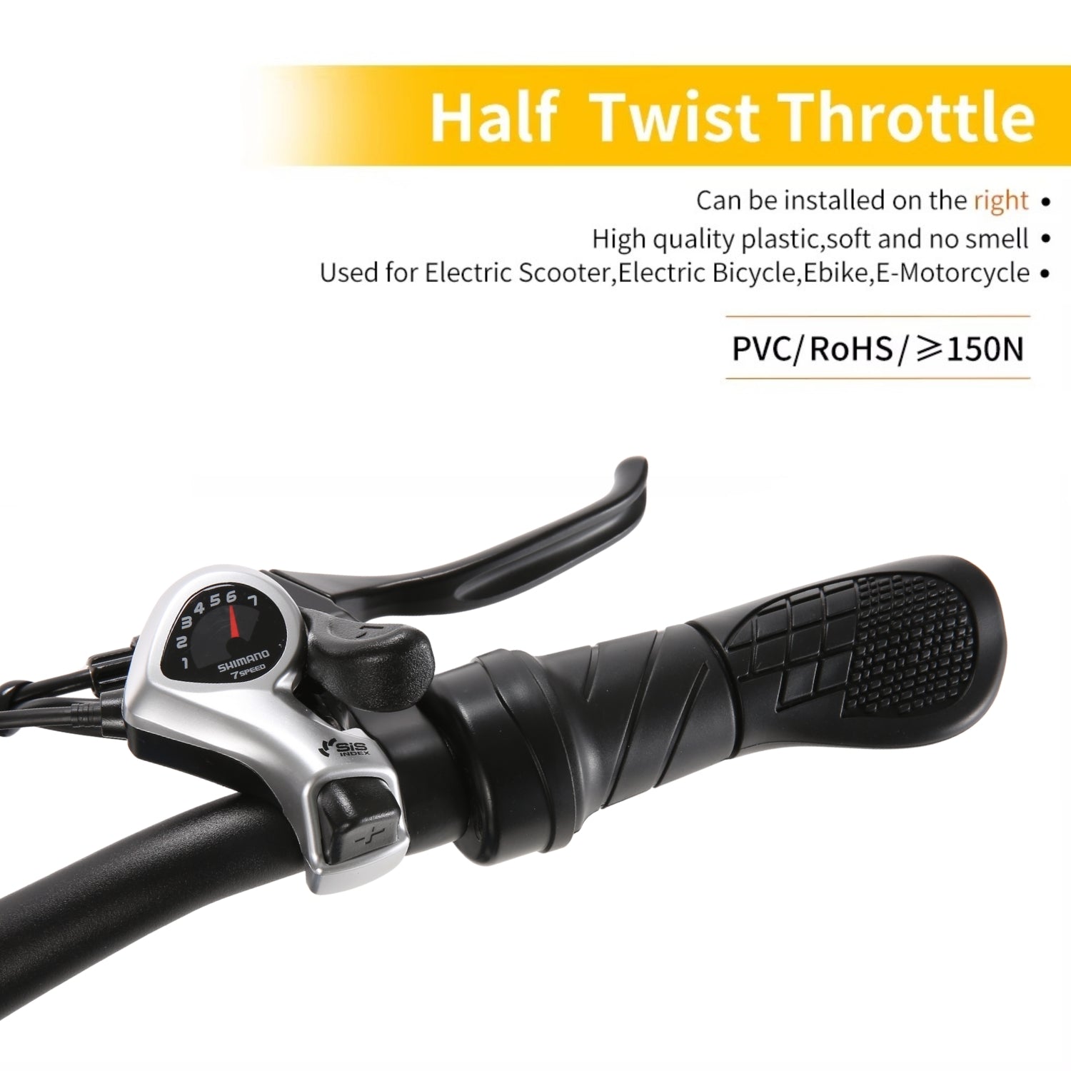 VIVI Electric Bike Twist Throttle Grip Set