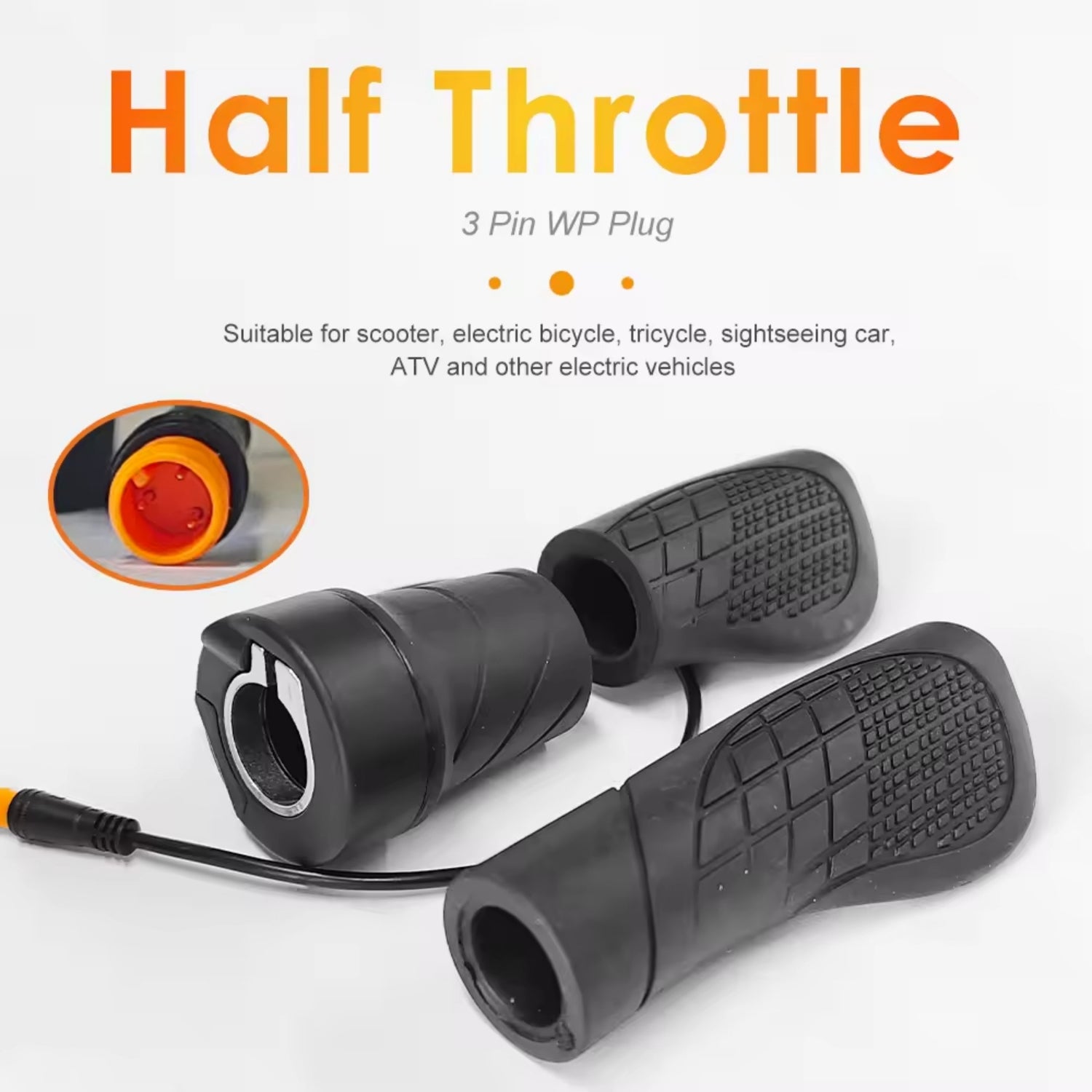 VIVI Electric Bike Twist Throttle Grip Set