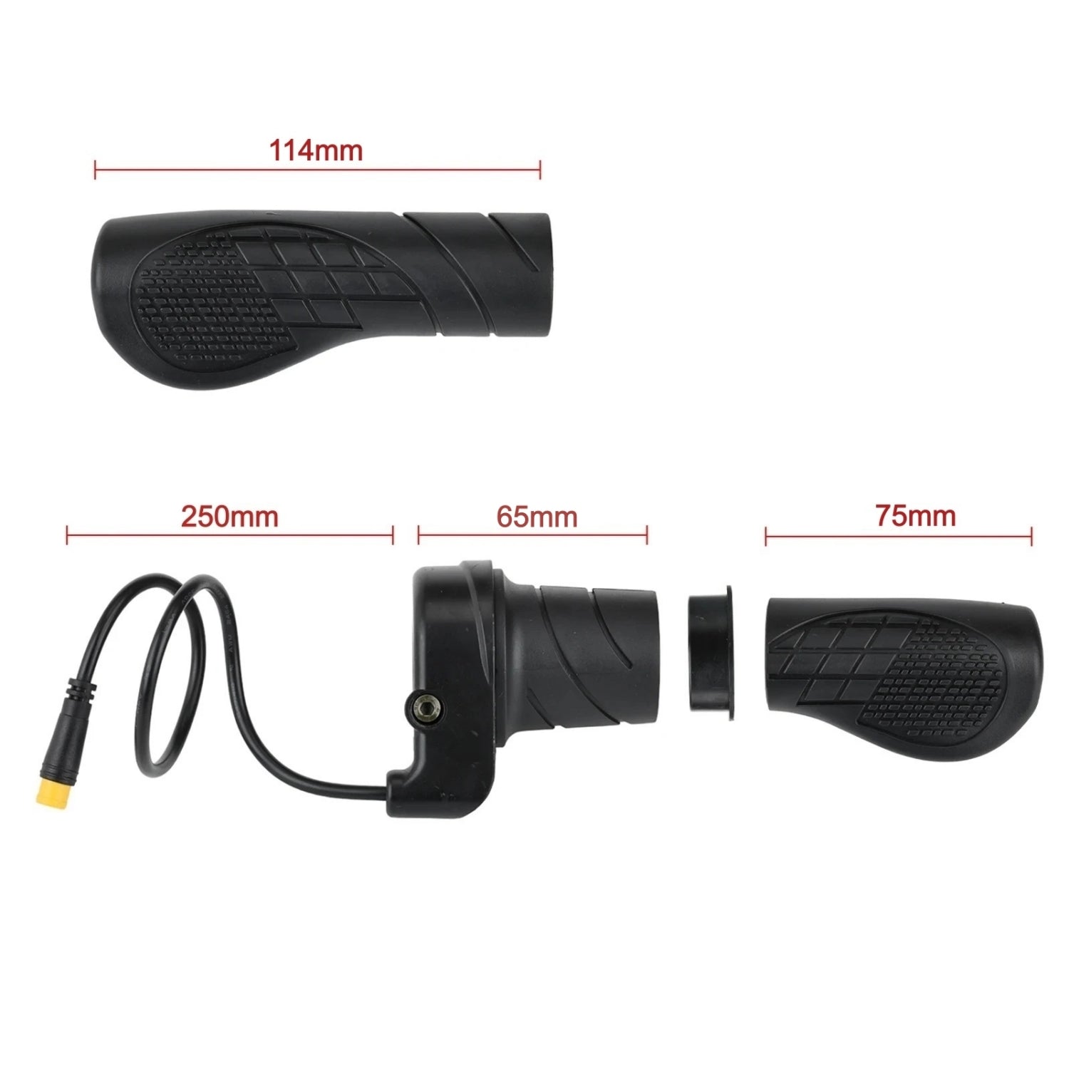 VIVI Electric Bike Twist Throttle Grip Set