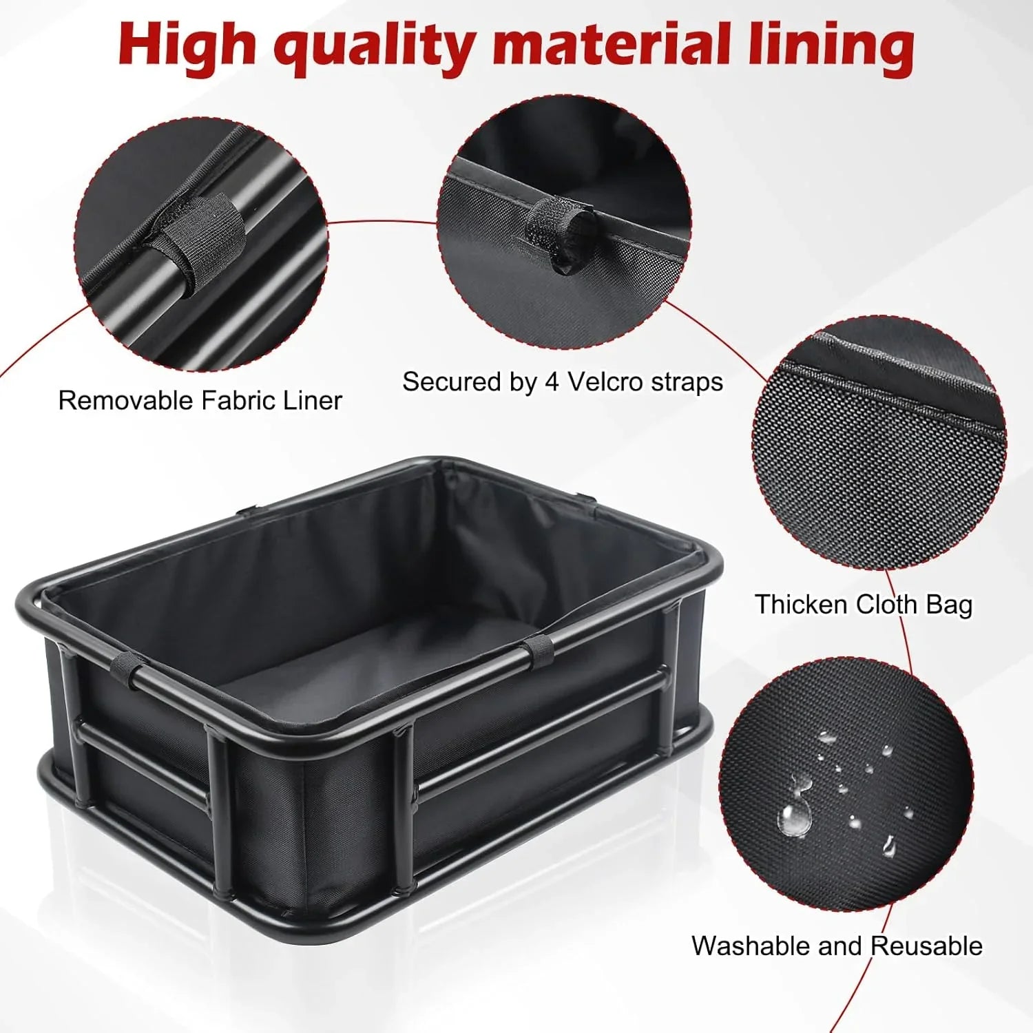 VIVI Rear Rack Basket Cargo Baskets for ACE01 & ACE07