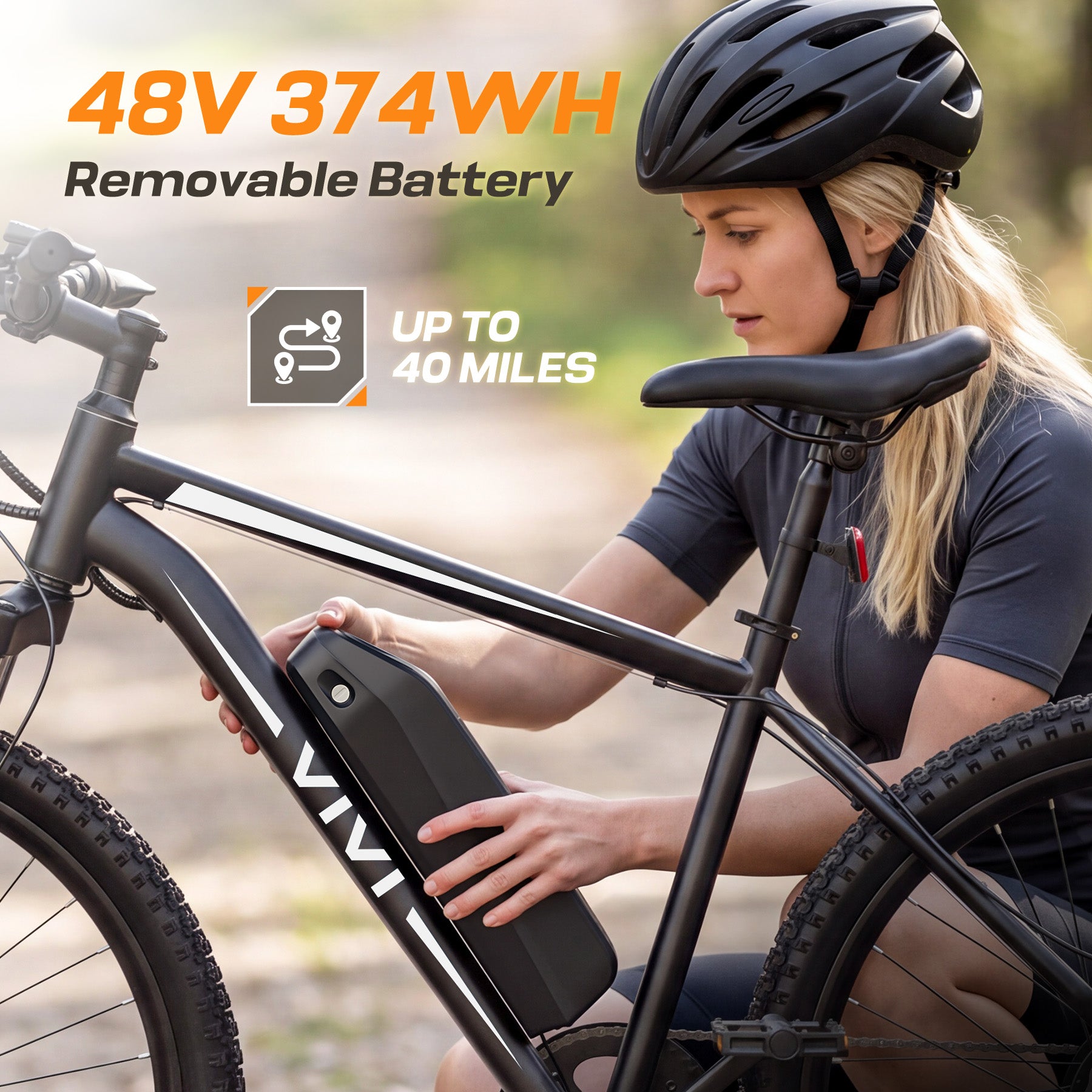 VIVI MT26 Electric Bike Commuter Electric Mountain Bike SGS Certified to UL2849