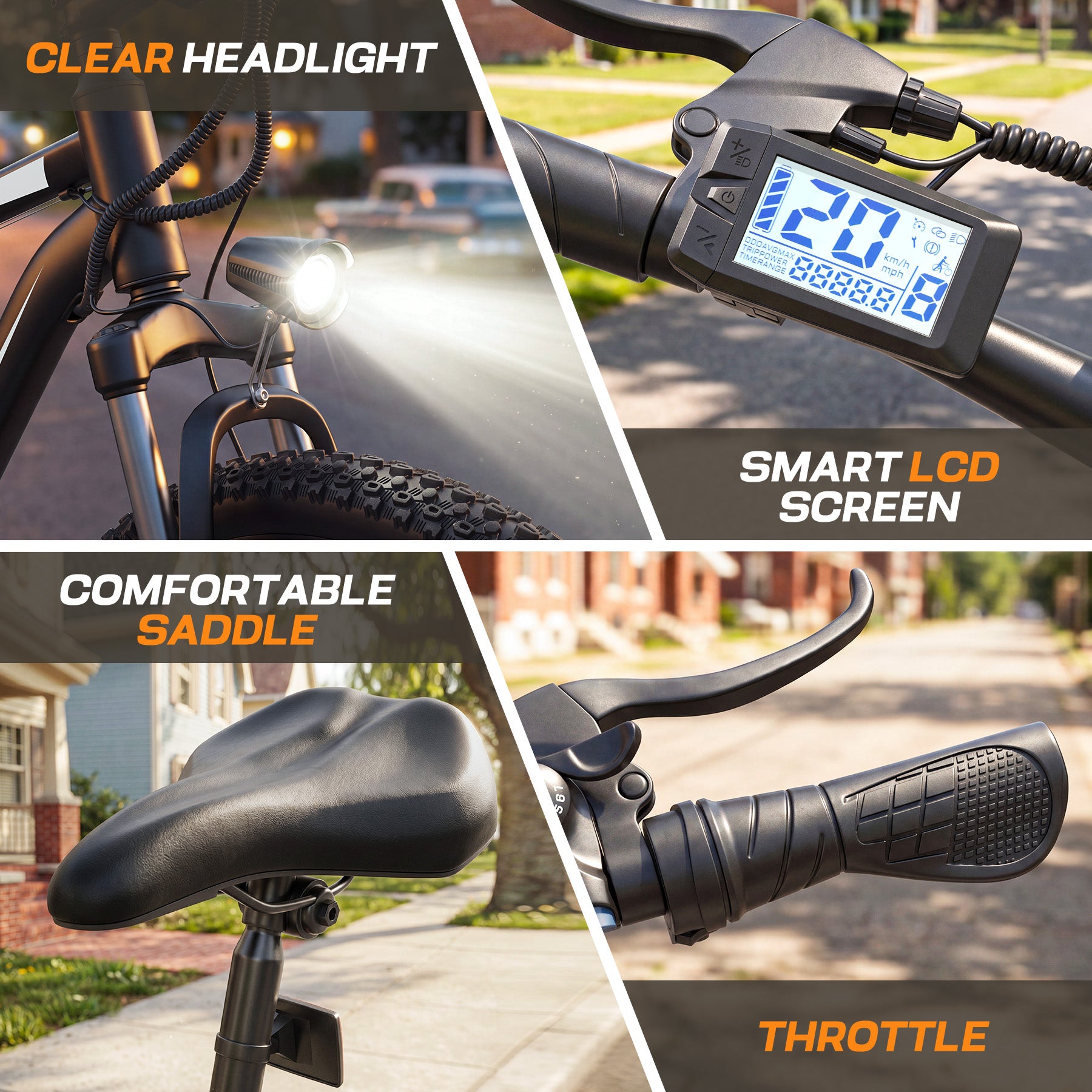 VIVI MT26 Electric Bike Commuter Electric Mountain Bike SGS Certified to UL2849