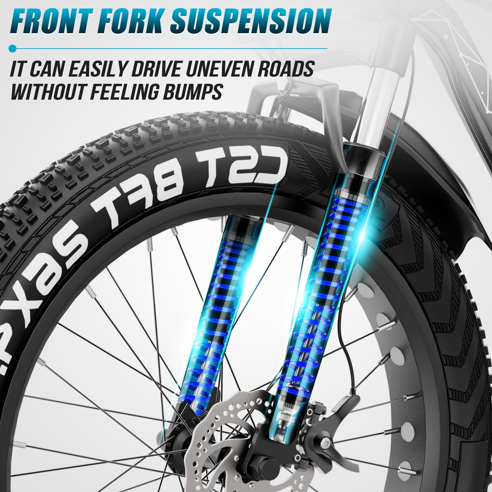 VIVI F26FUL Electric Bike Long Range Fat Tire Electric Bike SGS Certified to UL2849