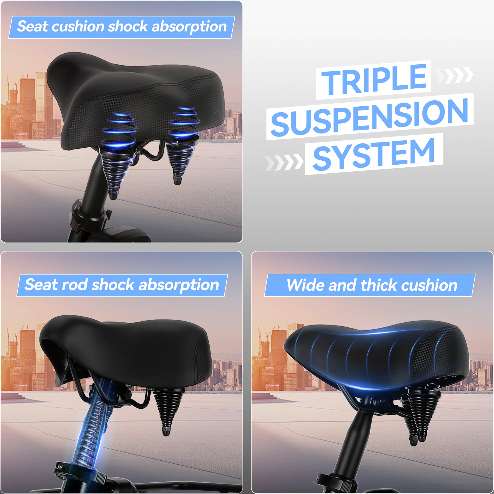 VIVI T01 Electric Trike Folding Cargo Electric Tricycle UL2849 Certified