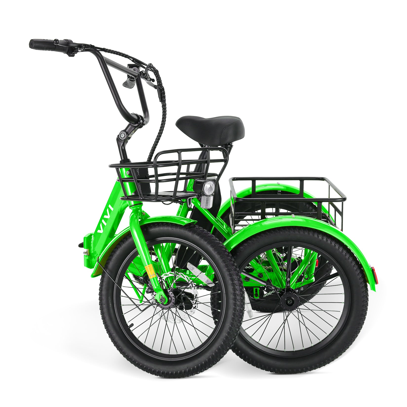 VIVI T01 Electric Trike Folding Cargo Electric Tricycle UL2849 Certified