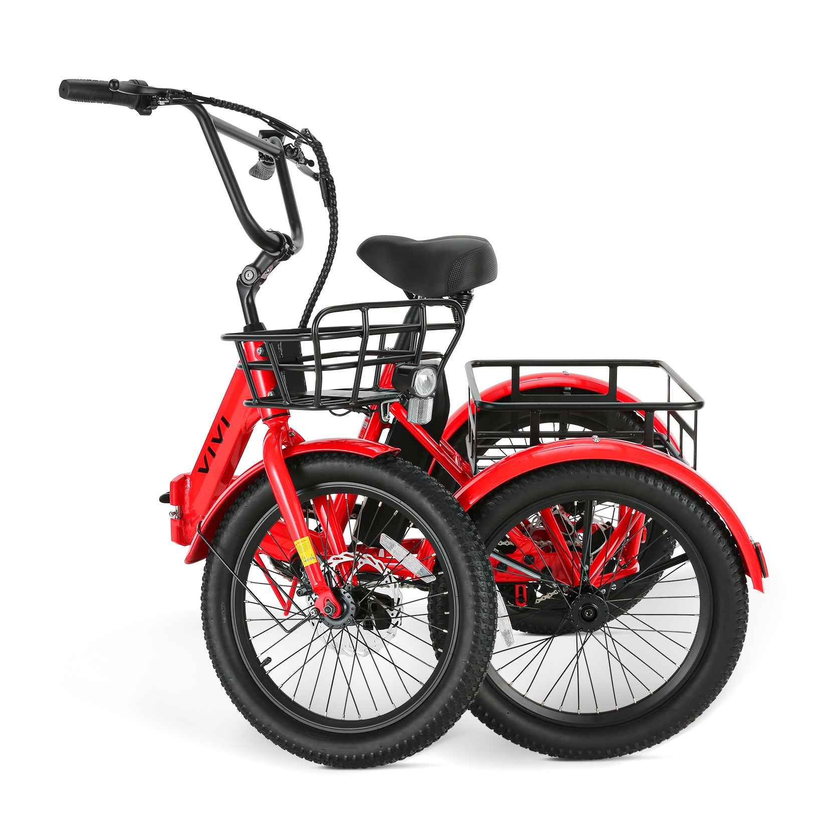 VIVI T01 Electric Trike Folding Cargo Electric Tricycle UL2849 Certified