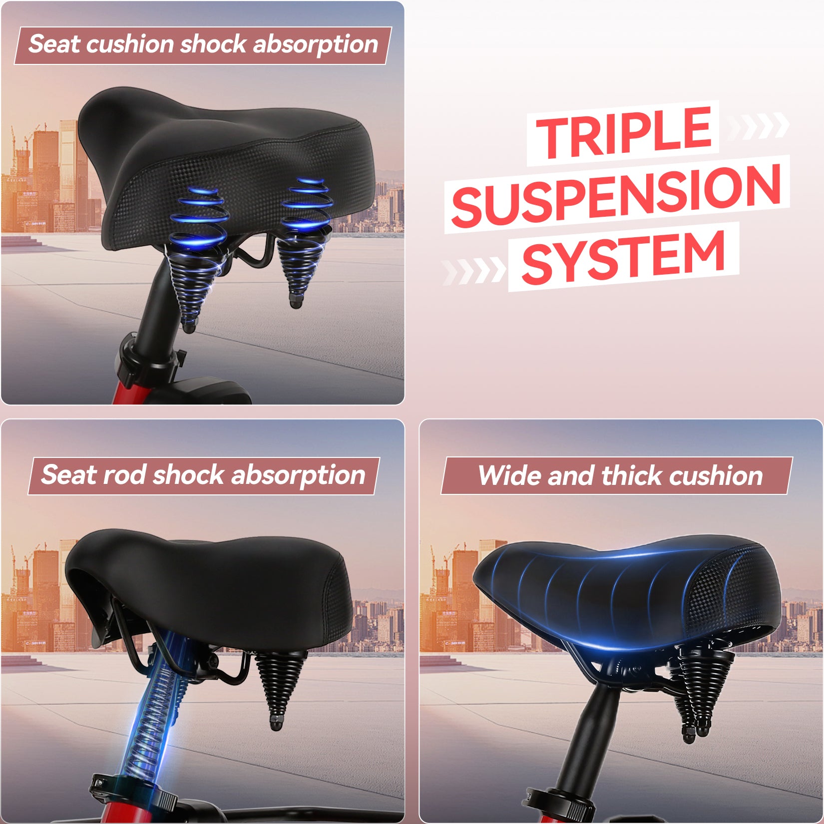 VIVI T01 Electric Trike Folding Cargo Electric Tricycle UL2849 Certified