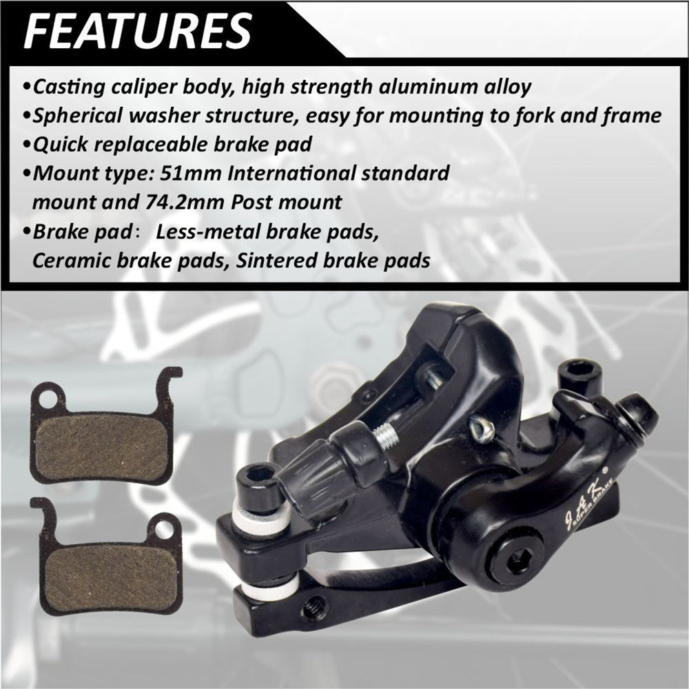 VIVI Bike JAK-7 Mechanical Disc Brake Calipers