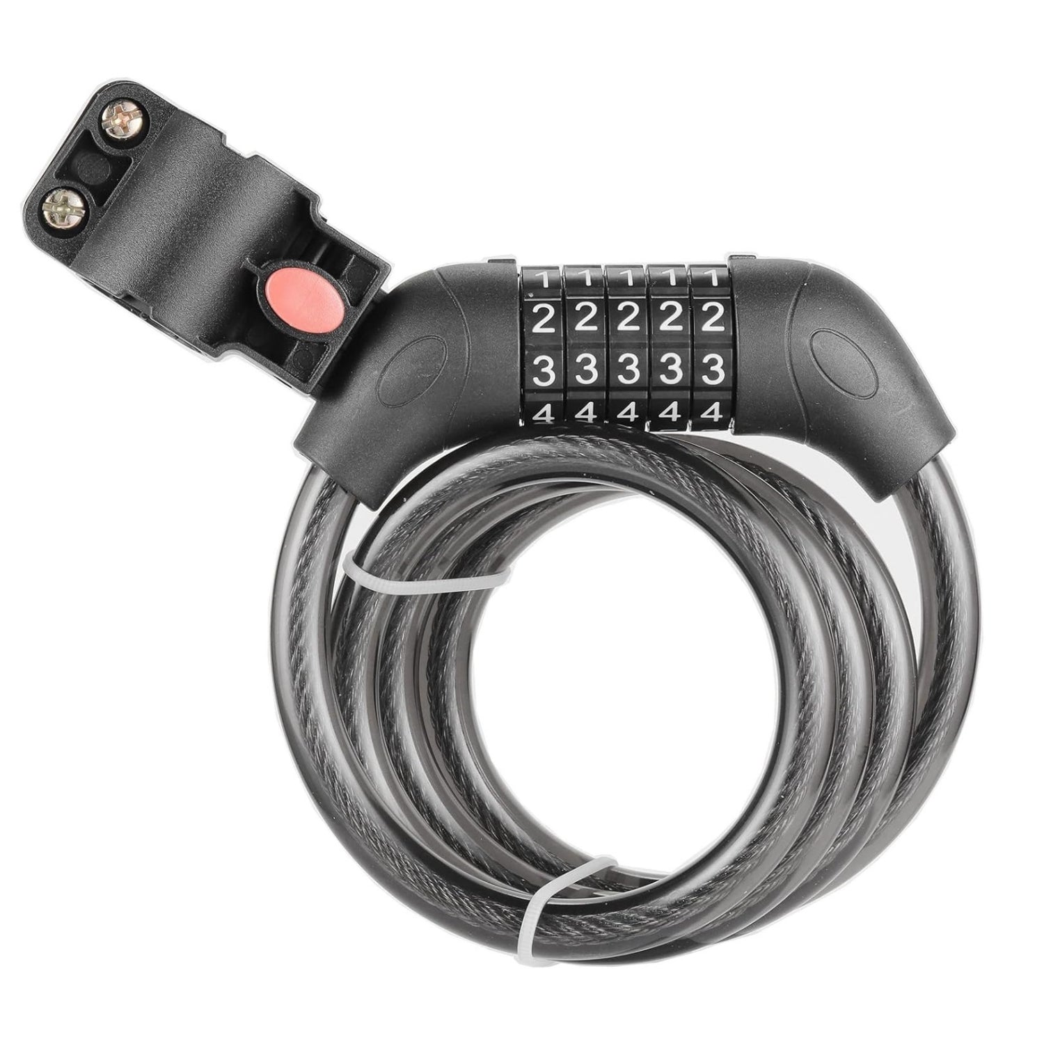 Bloqueo de bicicleta de bicicleta de Vivi bloqueo de cable combinado de 5 dígitos