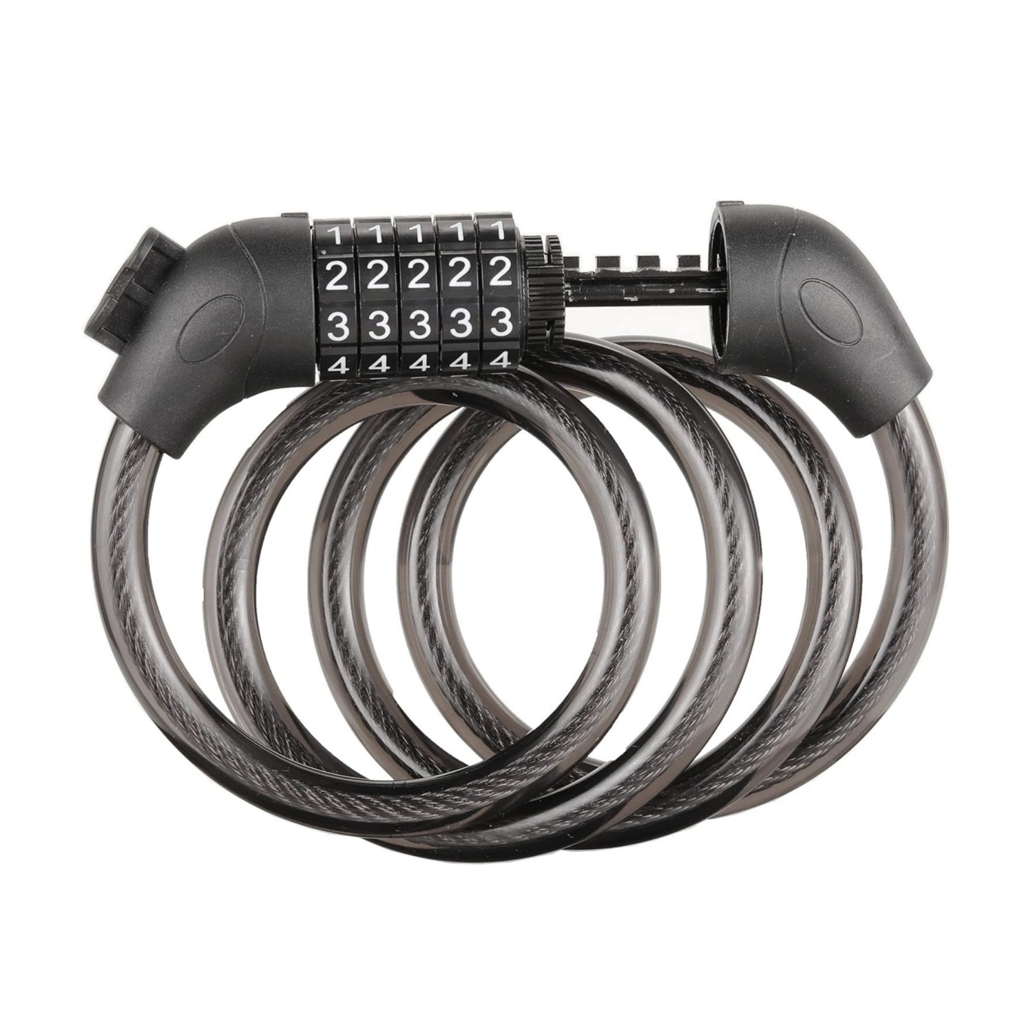 Bloqueo de bicicleta de bicicleta de Vivi bloqueo de cable combinado de 5 dígitos