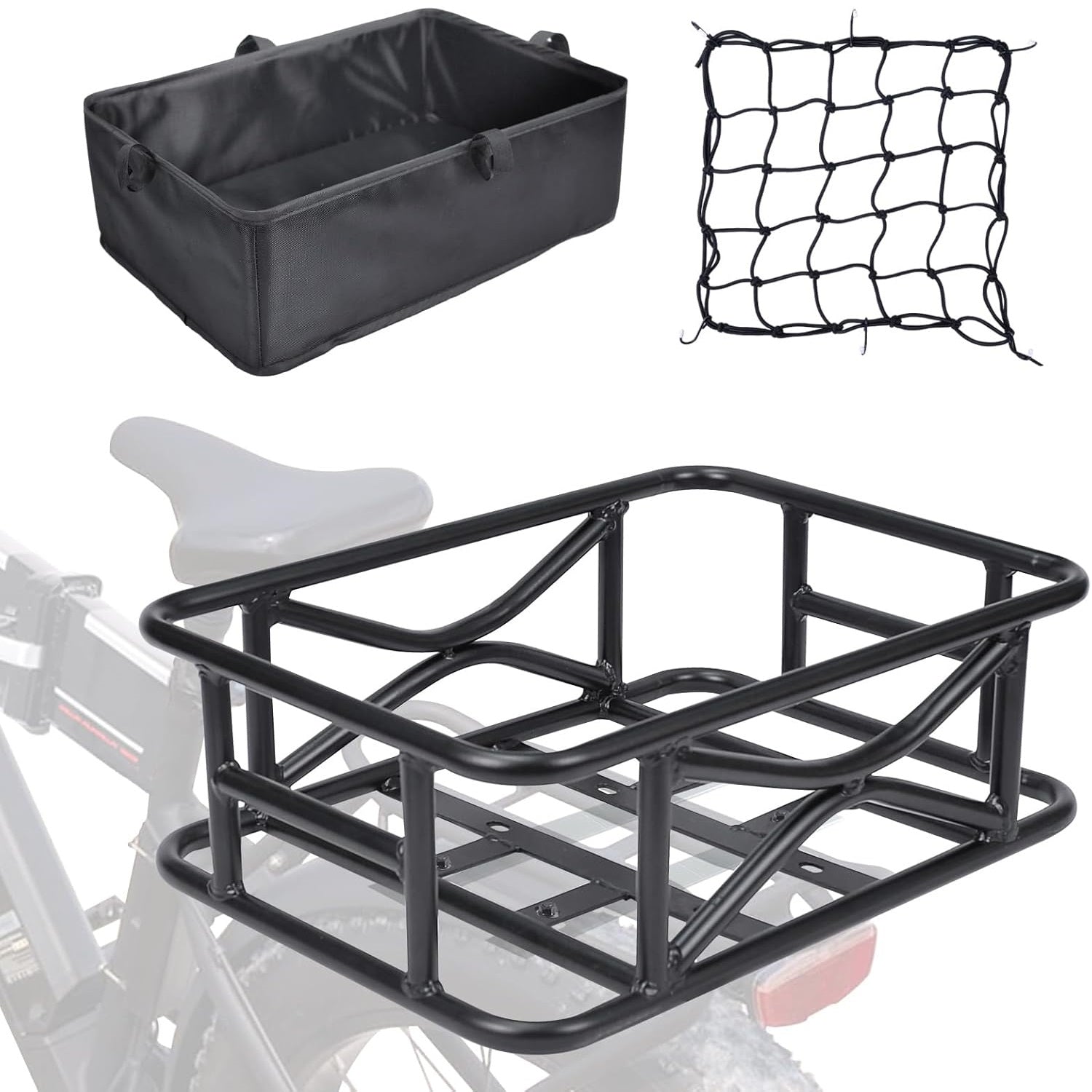 VIVI Bike Rear Cargo Rack Basket For ACE01 Ebike