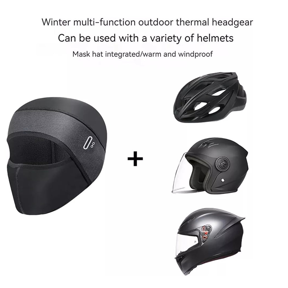 VIVI Bike Helmet Liner Warm Cycling Cap Masks