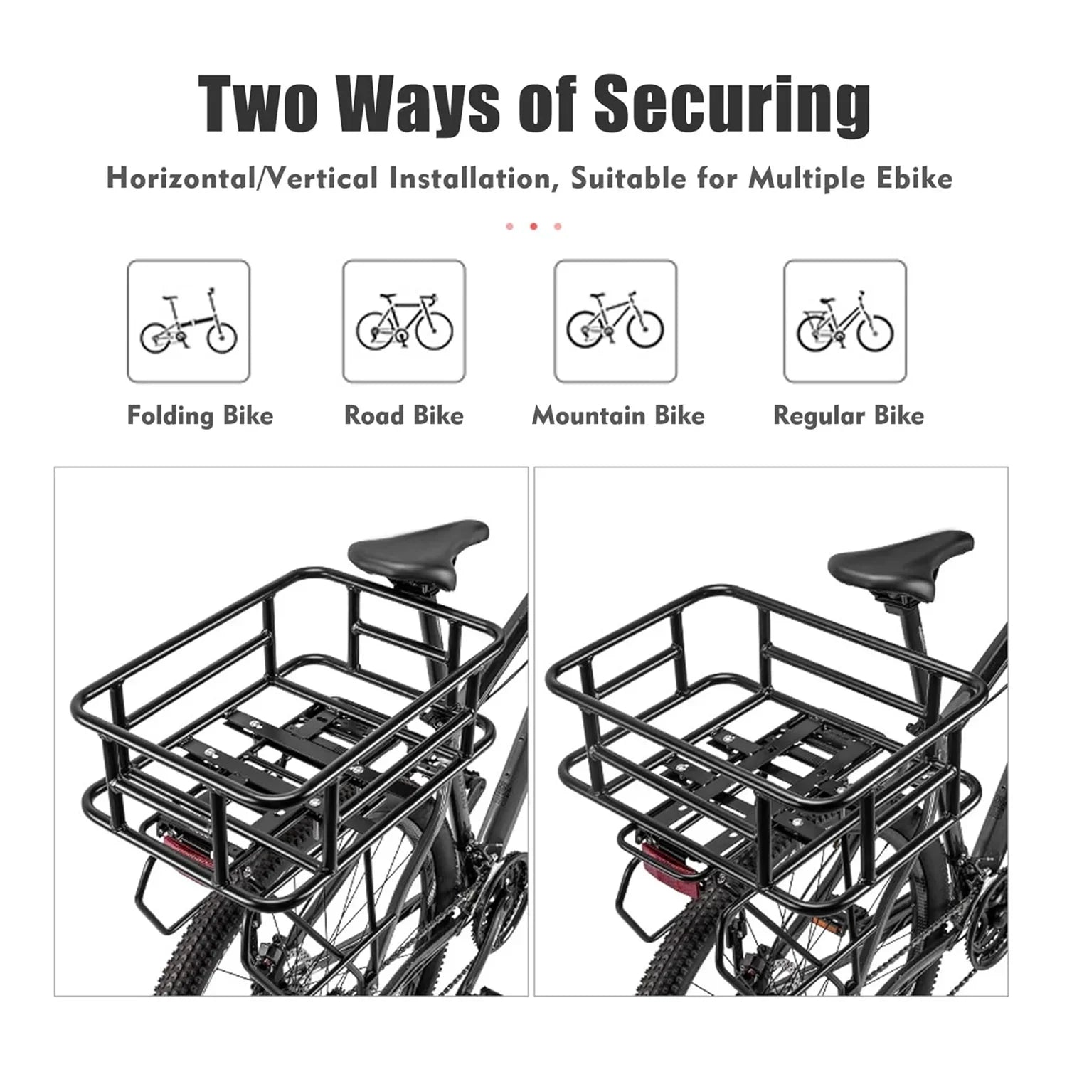 VIVI Rear Rack Basket Cargo Baskets for ACE01 & ACE07