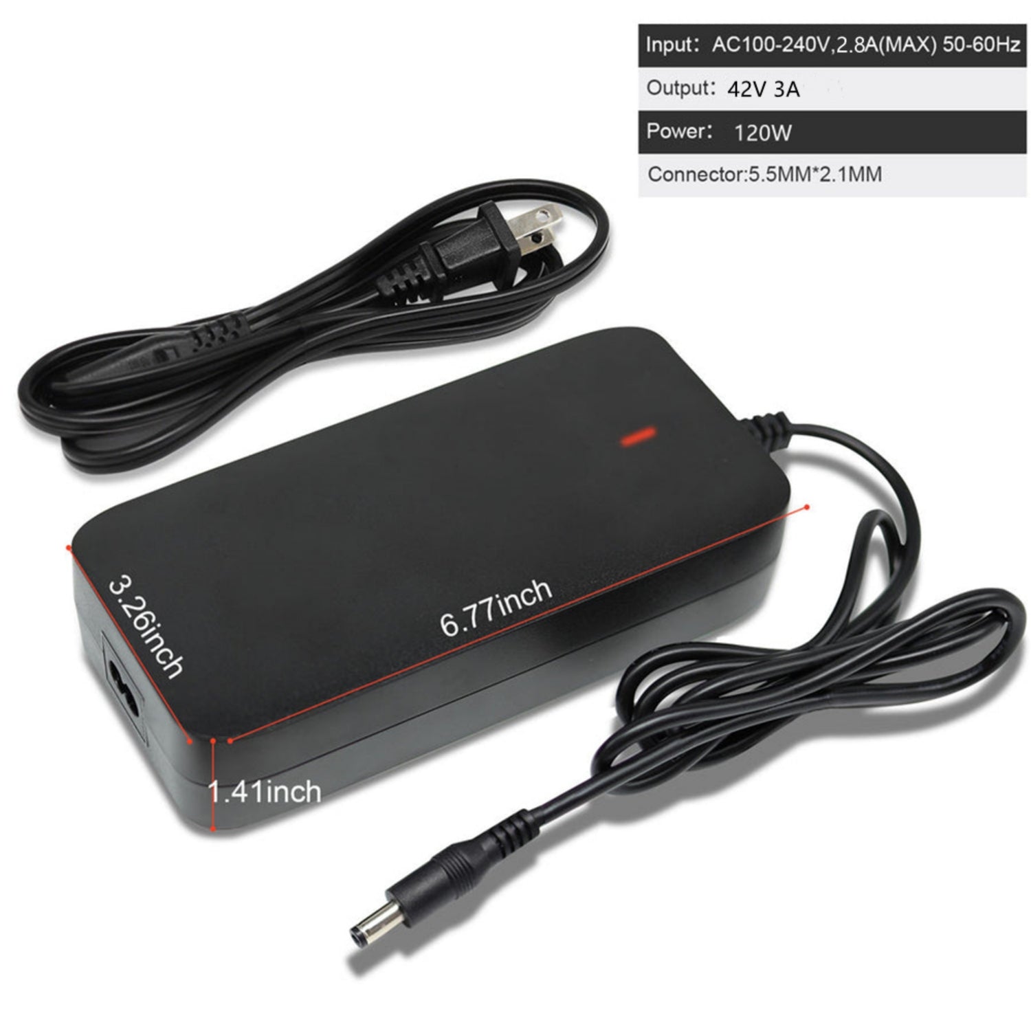 VIVI Electric Bike Chargers for 36V Battery