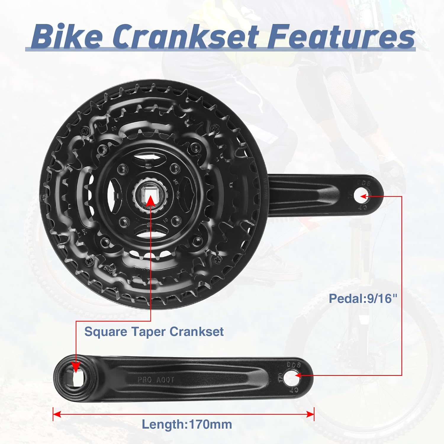 VIVI Electric Bike Cranksets