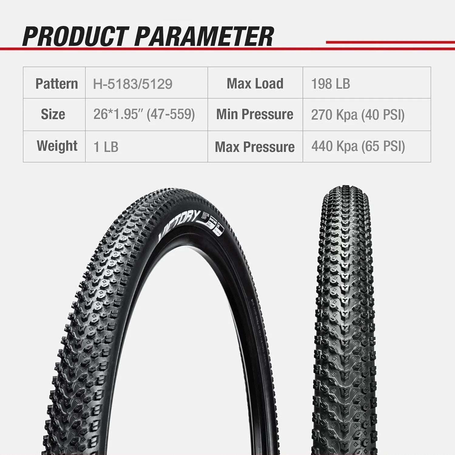 VIVI Electric Bike Tires