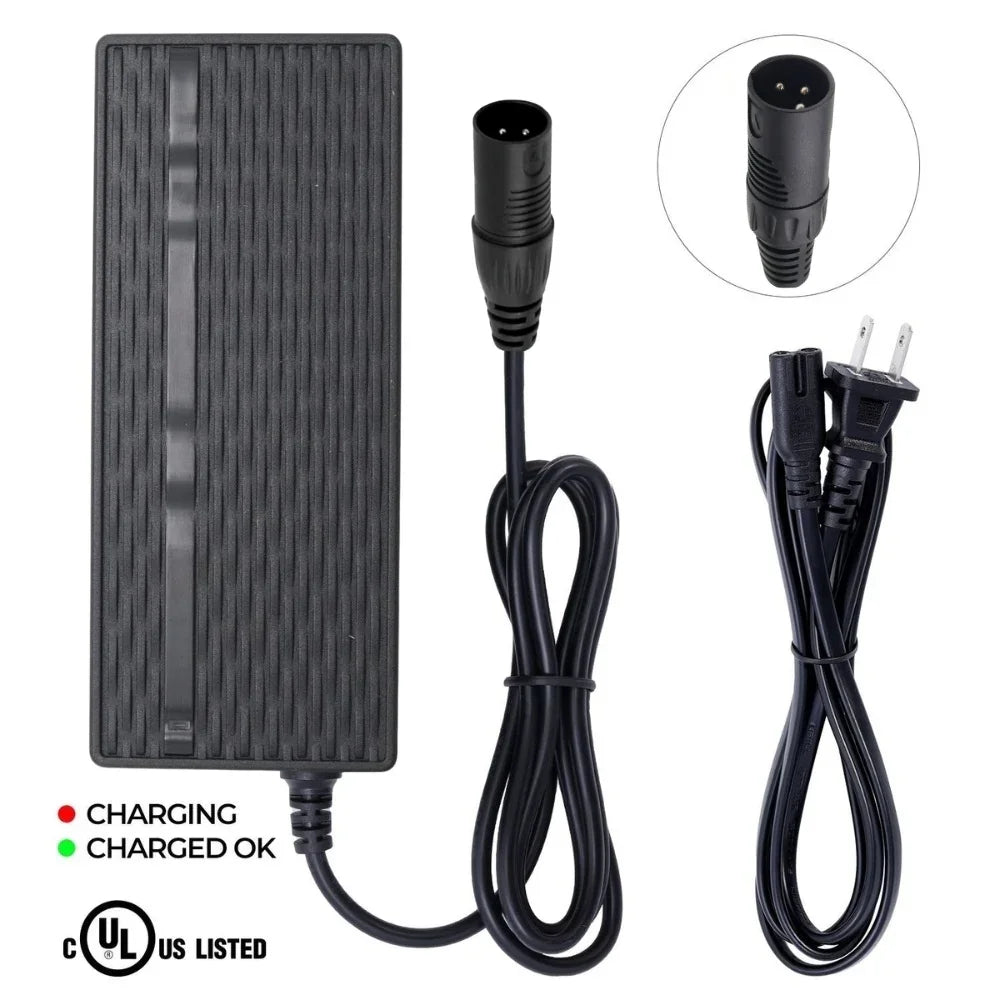 Vivi Amak Serie Bike 54.6V Cargador para una batería de 48V