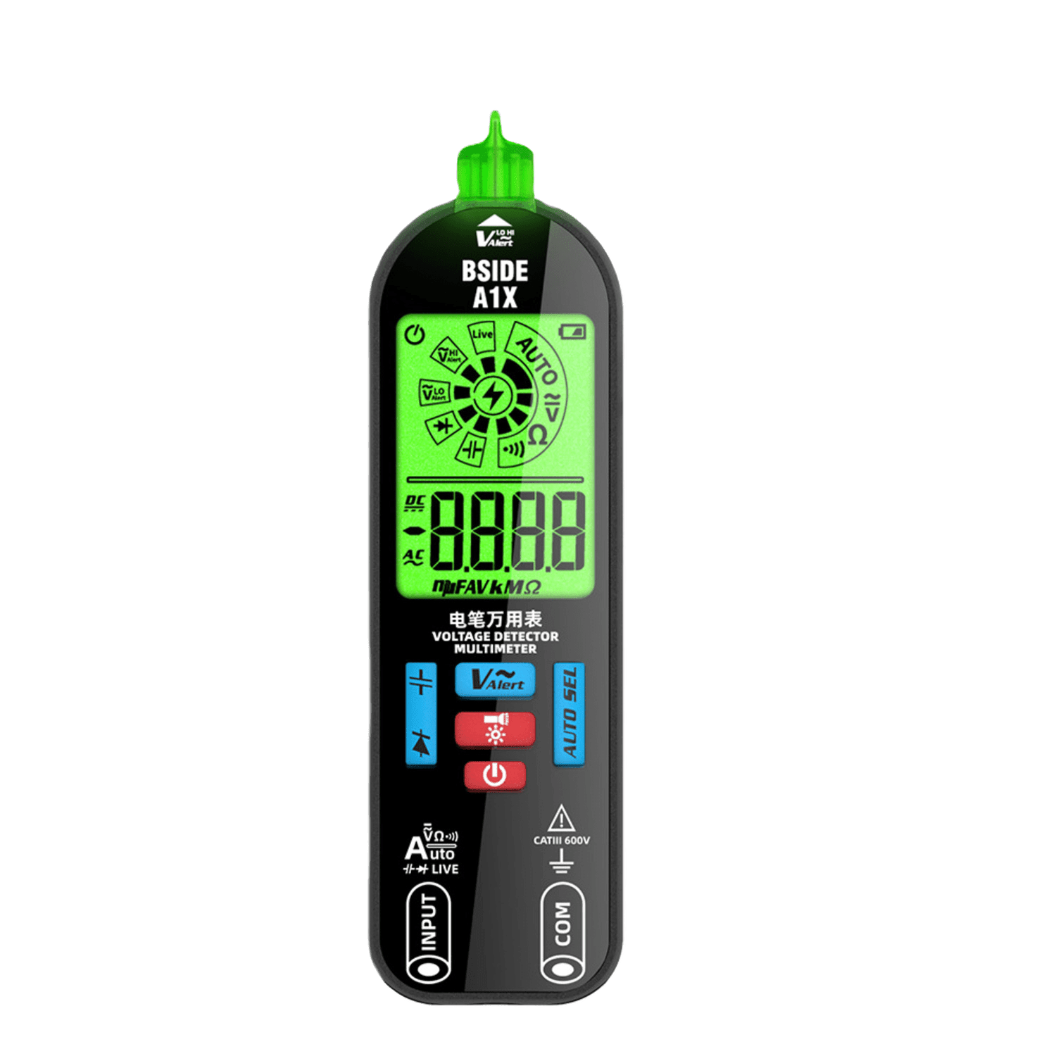 VIVI A1X Rechargeable Digital Multimeter DC AC Voltmeter