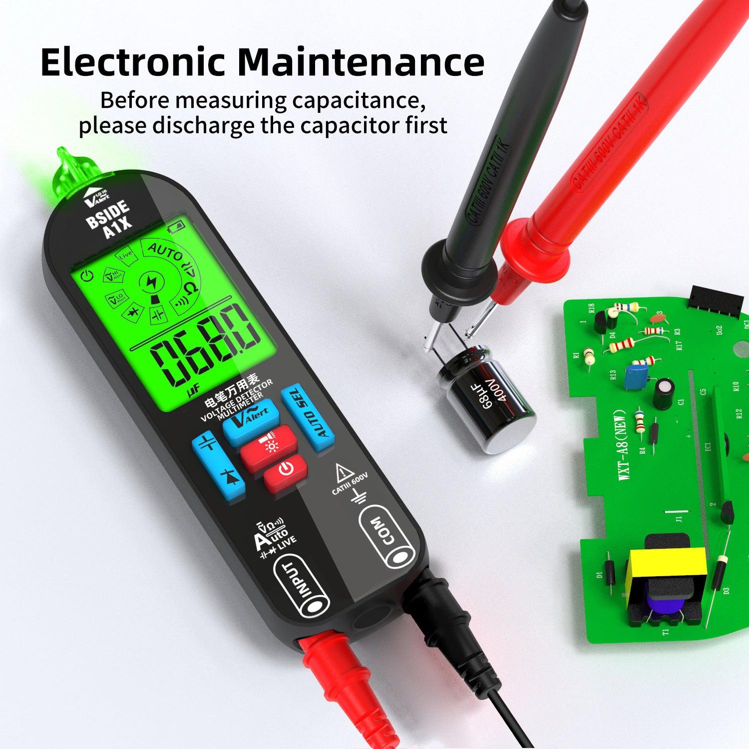 VIVI A1X Rechargeable Digital Multimeter DC AC Voltmeter