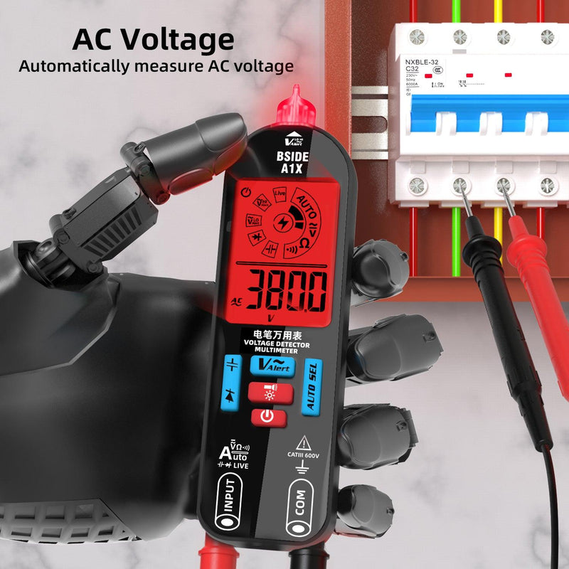 VIVI A1X Rechargeable Digital Multimeter DC AC Voltmeter