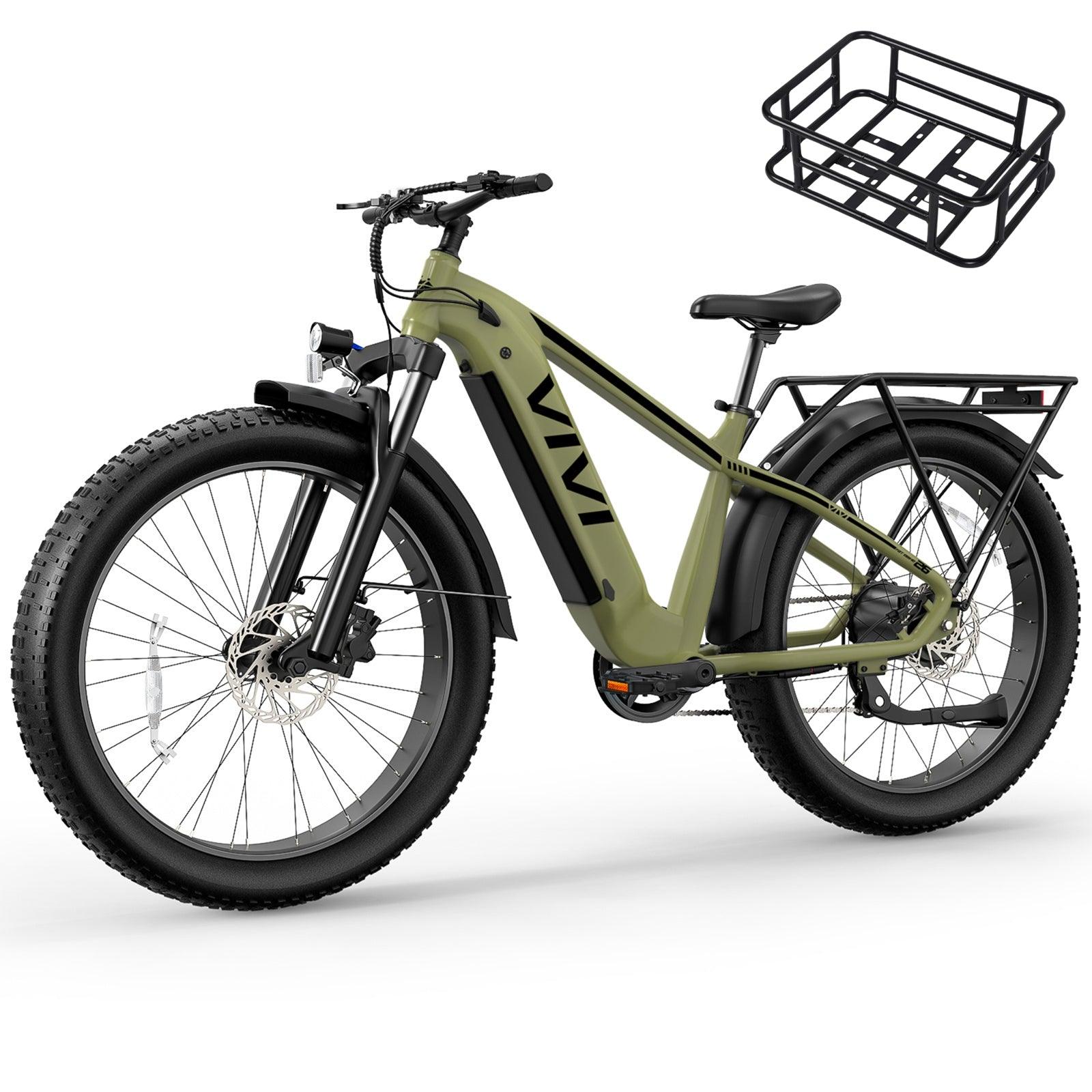 VIVI ACE01 Electric Bike All Terrain Fat Tire Electric Bike SGS Certified to UL2849