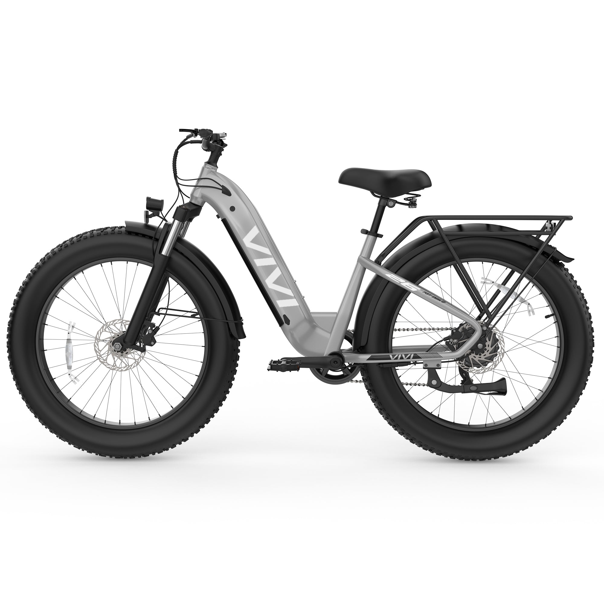 VIVI ACE07 Electric Bike Step Thru Fat Tire Electric Bike SGS Certified to UL2849