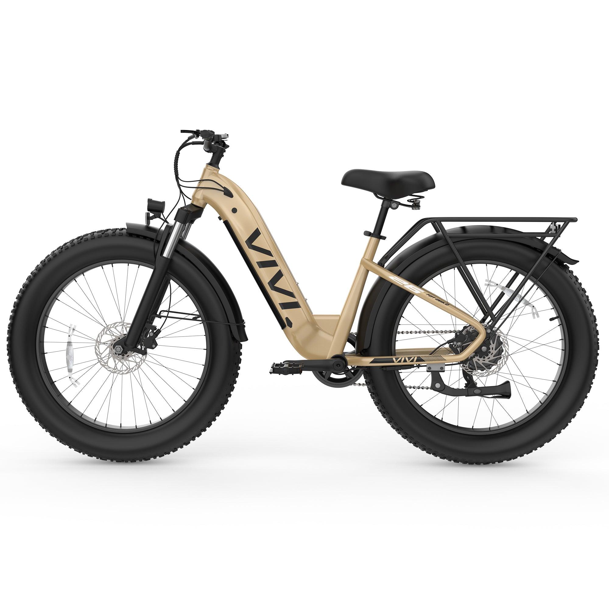 VIVI ACE07 Electric Bike Step Thru Fat Tire Electric Bike SGS Certified to UL2849
