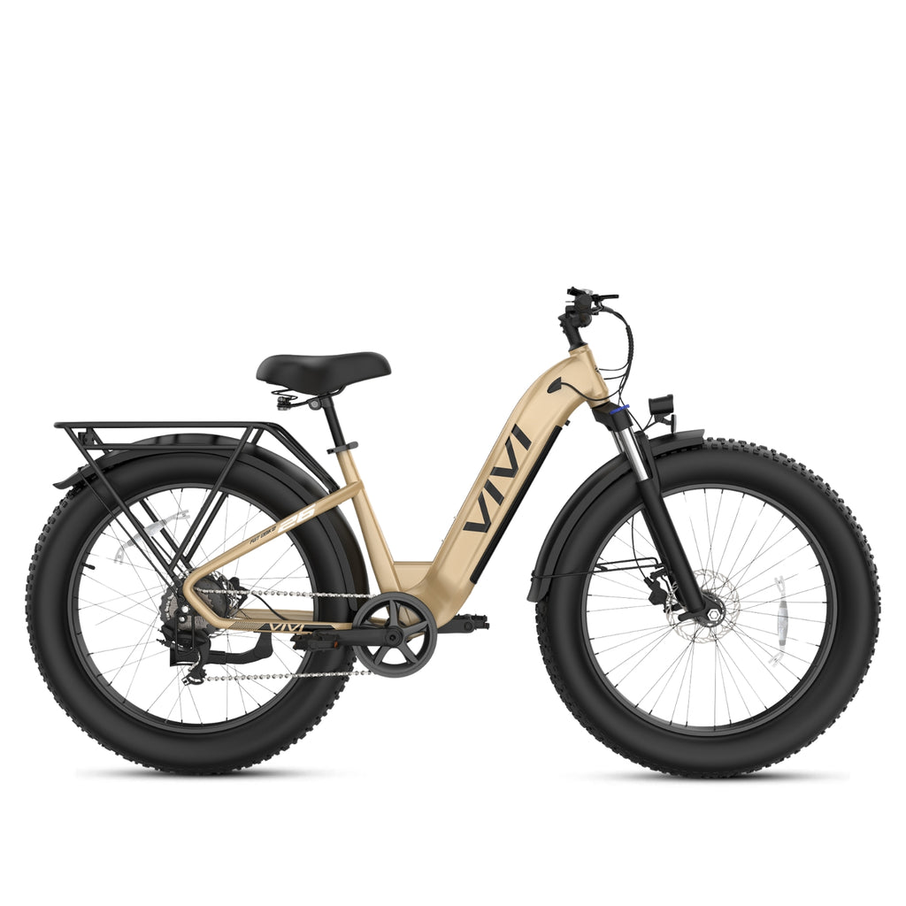 VIVI ACE07 Electric Bike Step Thru Fat Tire Electric Bike SGS Certified to UL2849