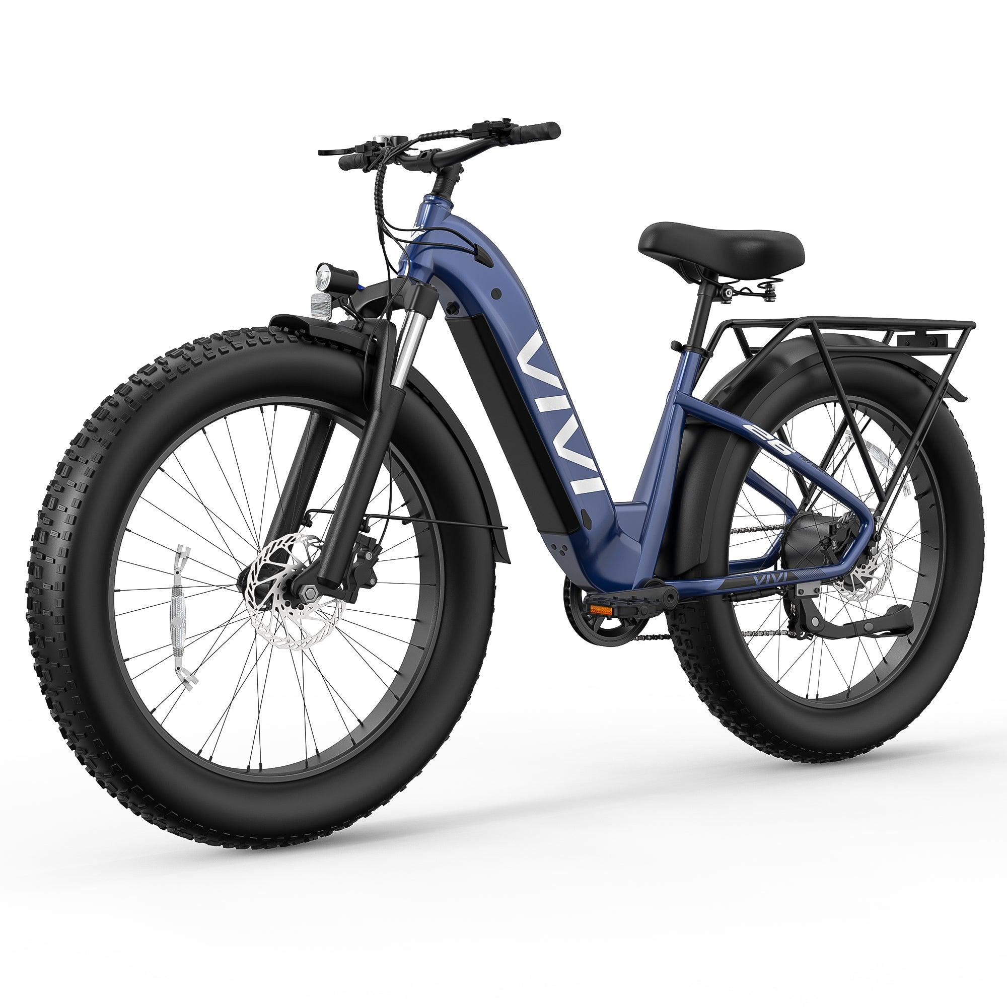VIVI ACE07 Electric Bike Step Thru Fat Tire Electric Bike SGS Certified to UL2849